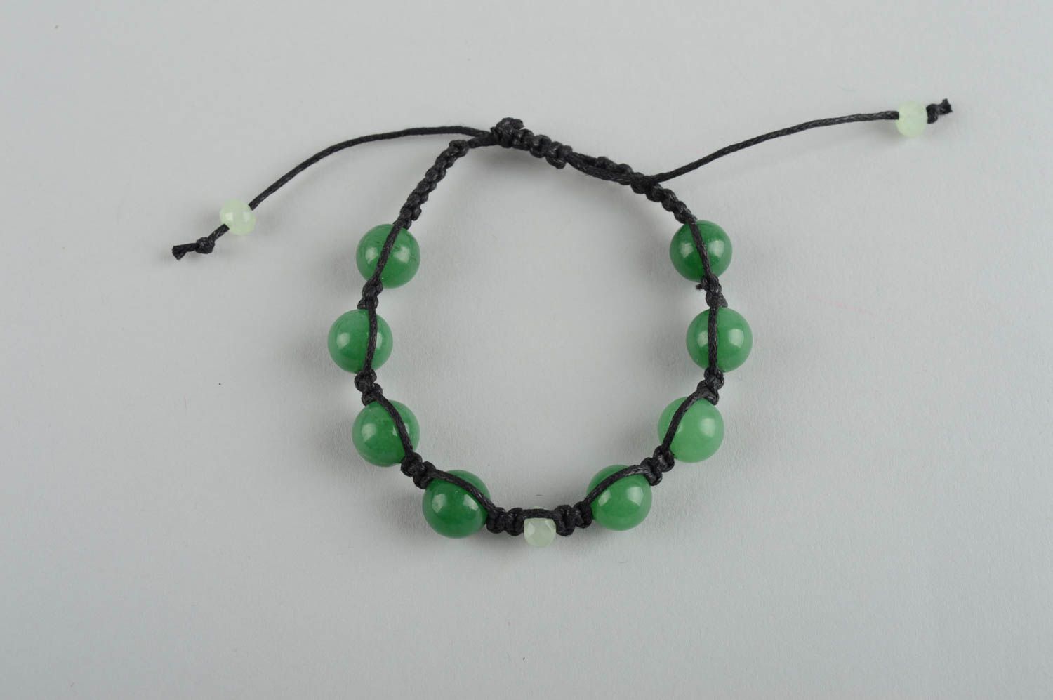 Cord bracelet agate jewelry handmade accessories bracelets for women gift ideas photo 2