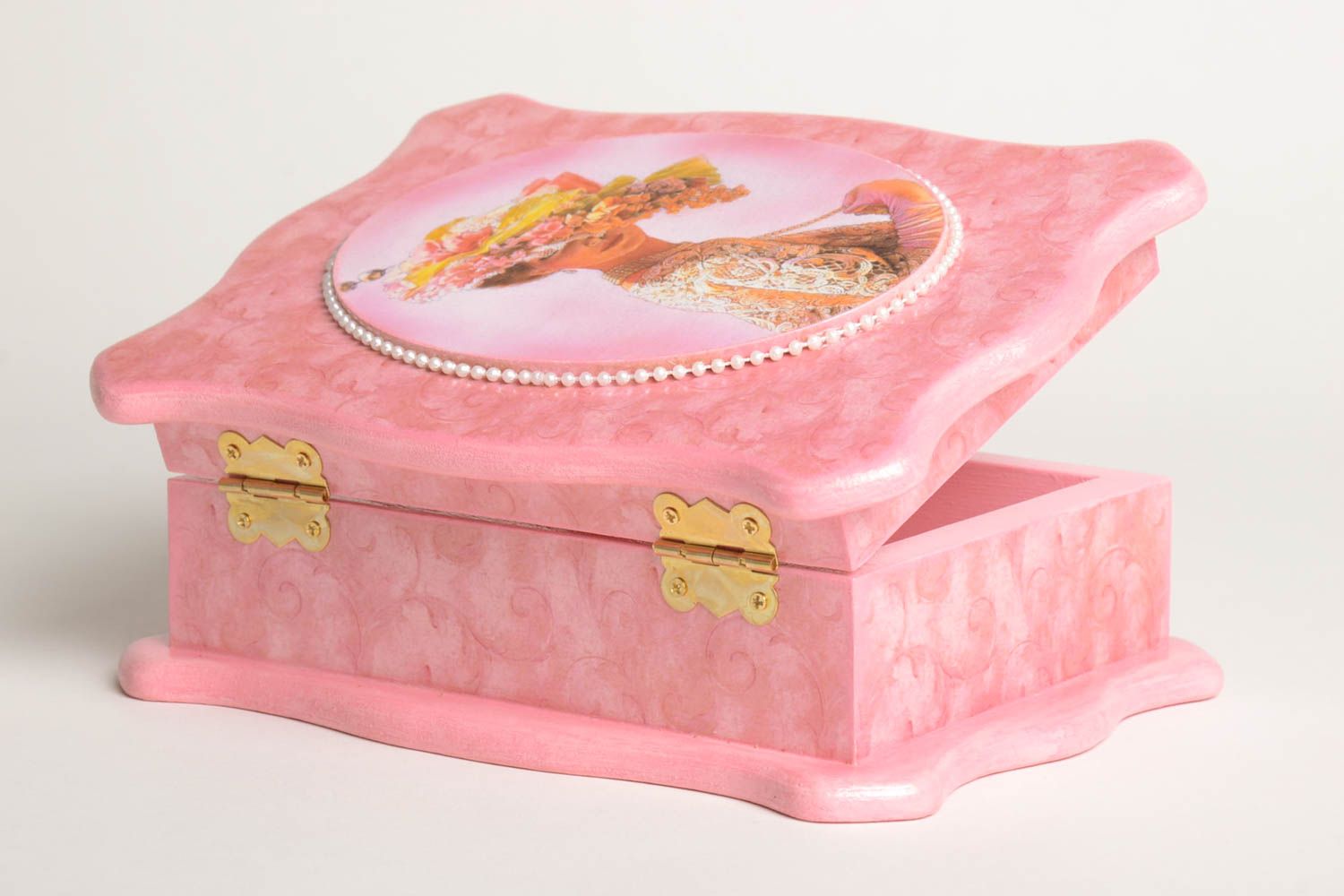 Lovely handmade box unusual stylish accessory decorative interesting gift  photo 3