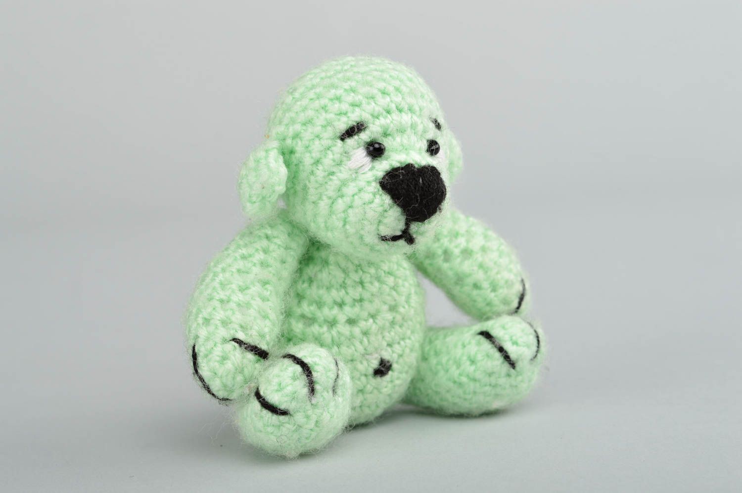 Beautiful handmade soft toy crochet toy cute childrens toys handmade gifts photo 5