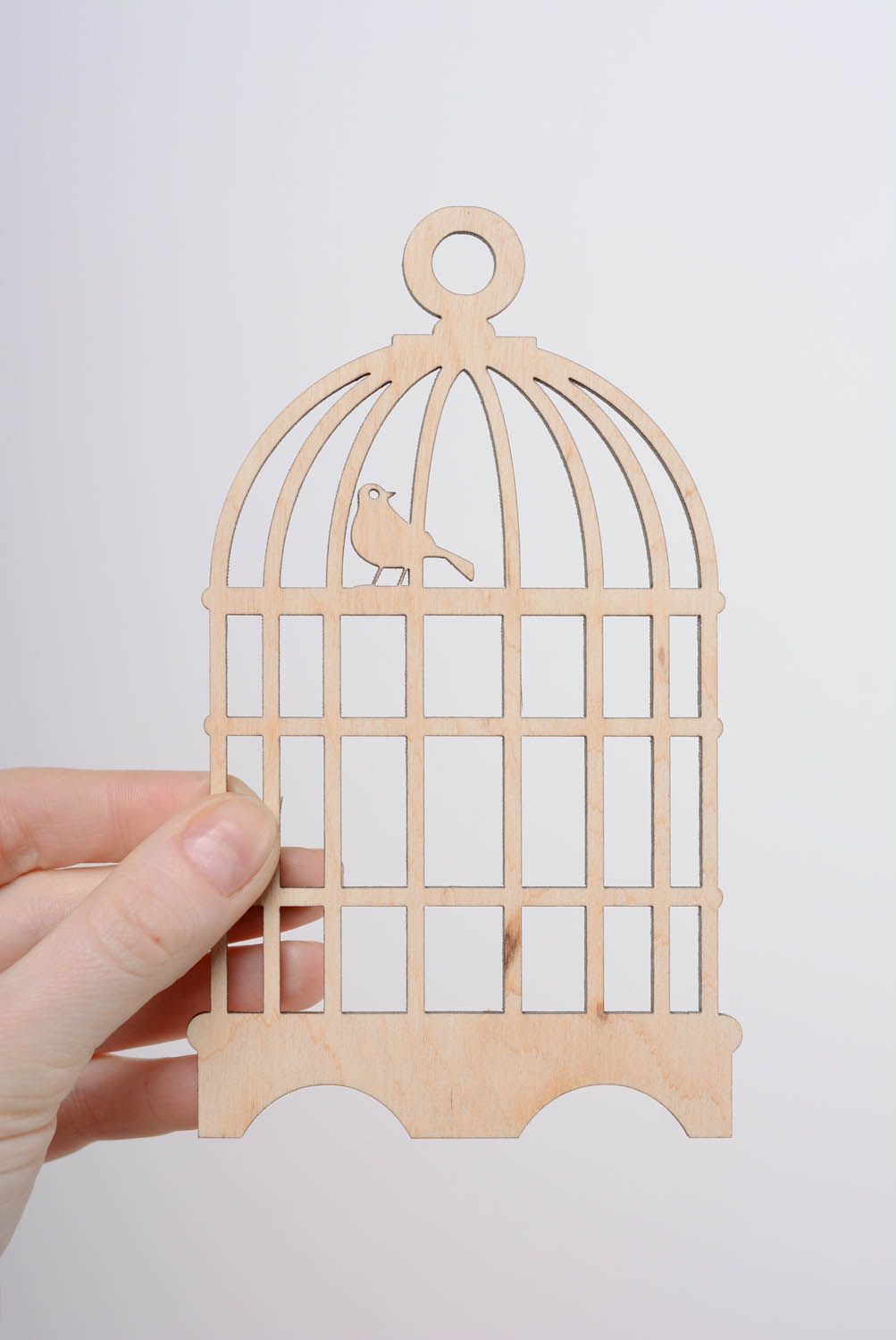 Craft blank in the shape of cage photo 4
