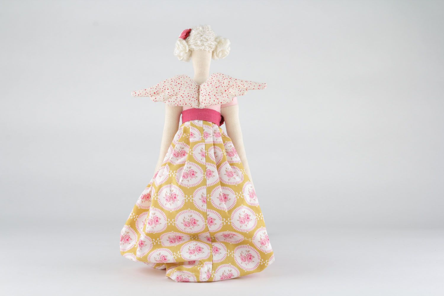 Handmade textile doll  photo 2