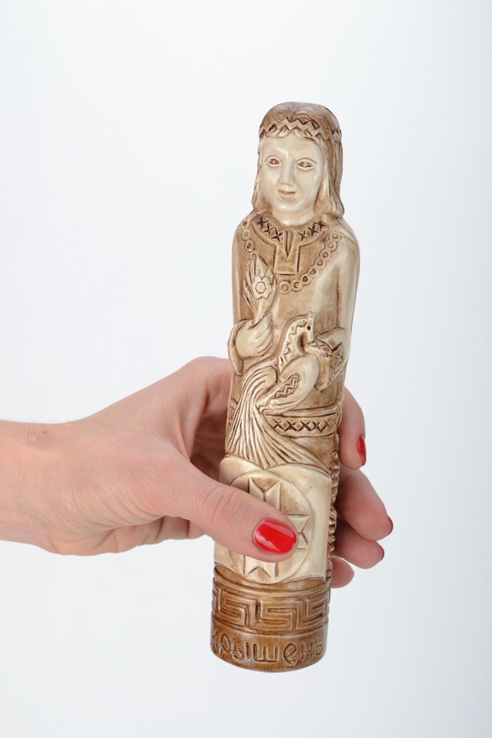 Plaster figurine of Slavic god Kryshen photo 1