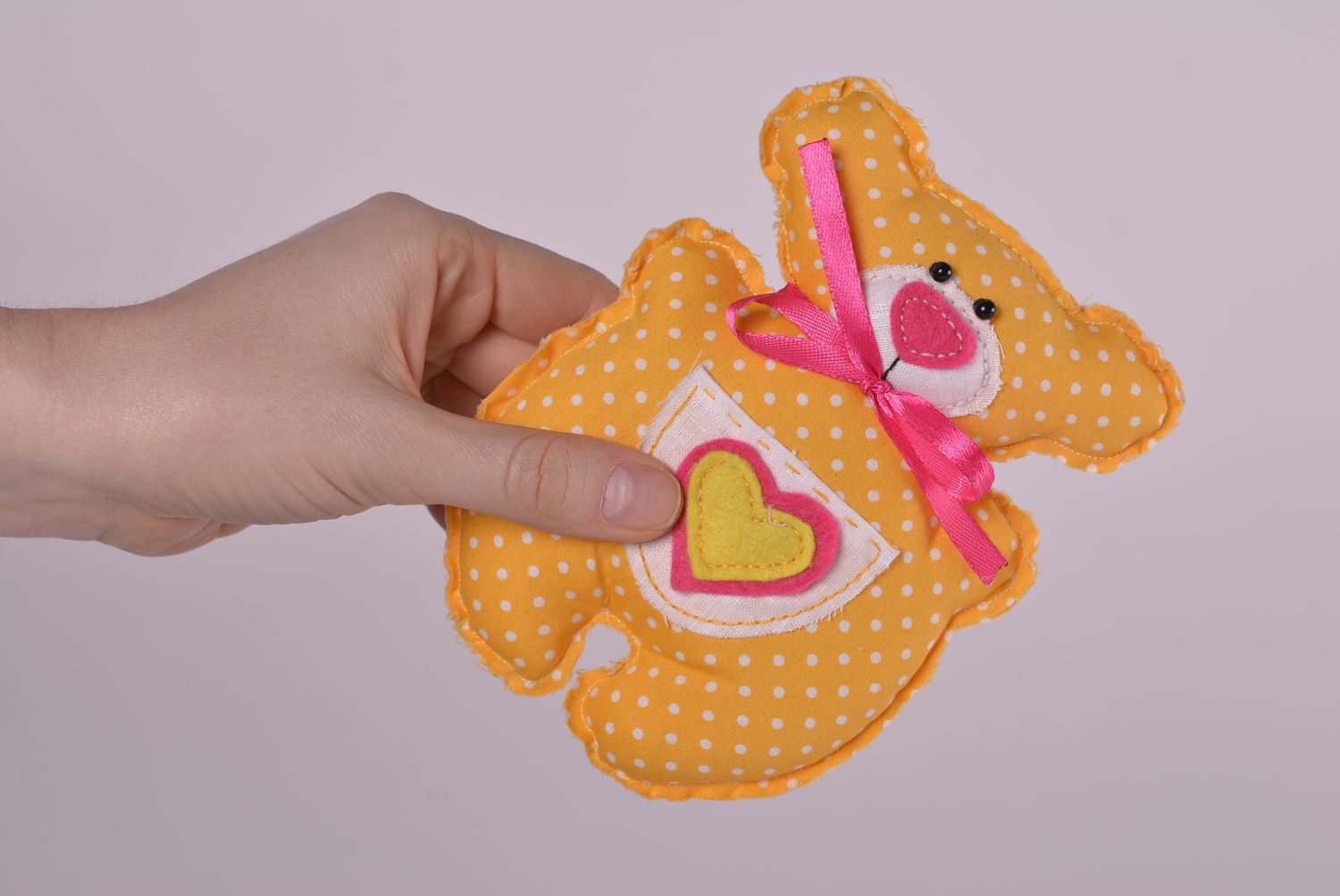 Handmade toy fabric toy for kids unusual animal toy gift ideas for baby photo 3