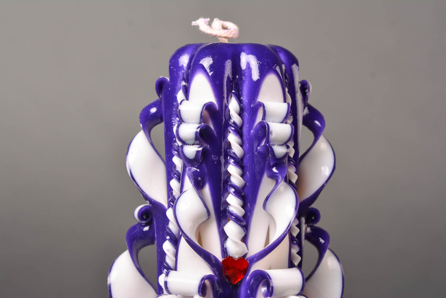 Buntes Teelicht handmade Kerze aus Paraffin Frauen Geschenk süße Dekoidee foto 5