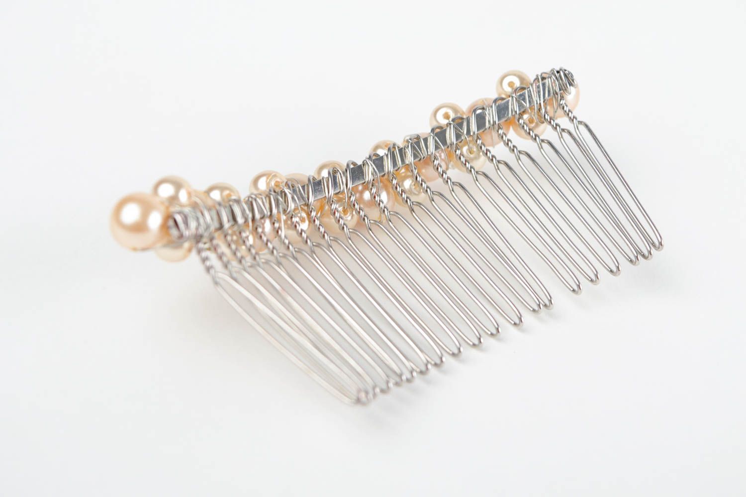 Handmade comb for hair unusual hair accessories hair comb beautiful jewelry photo 5