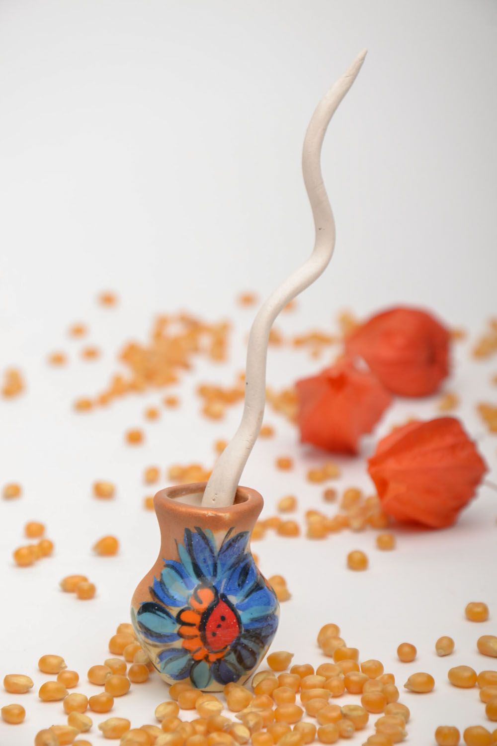 Ceramic flowerpot stick photo 1