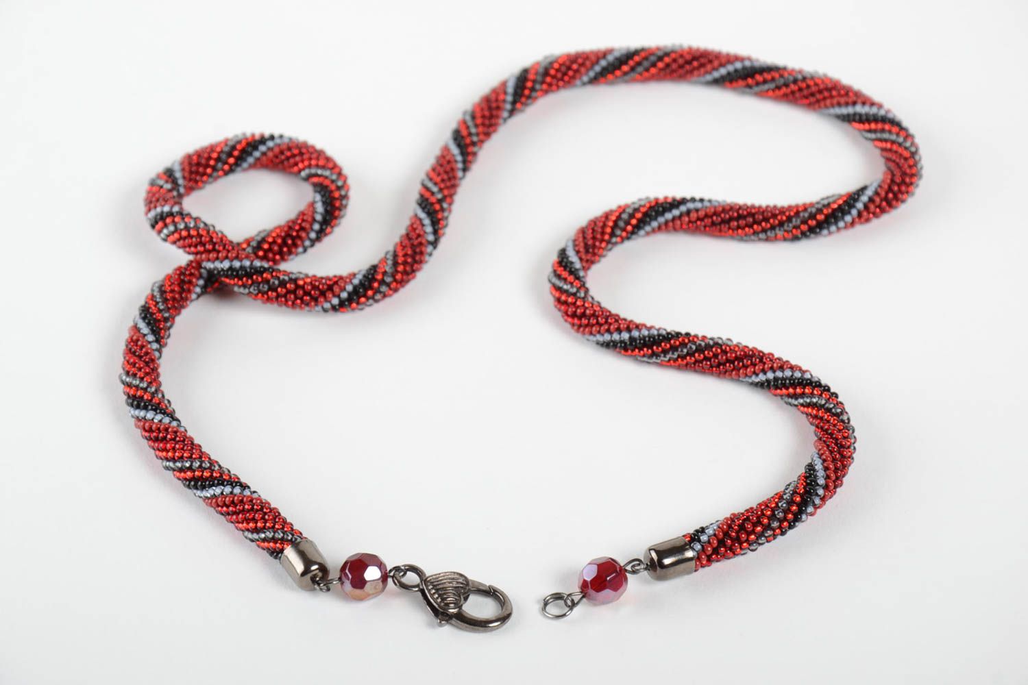 Collar artesanal de abalorios checos accesorio para mujeres regalo original foto 4