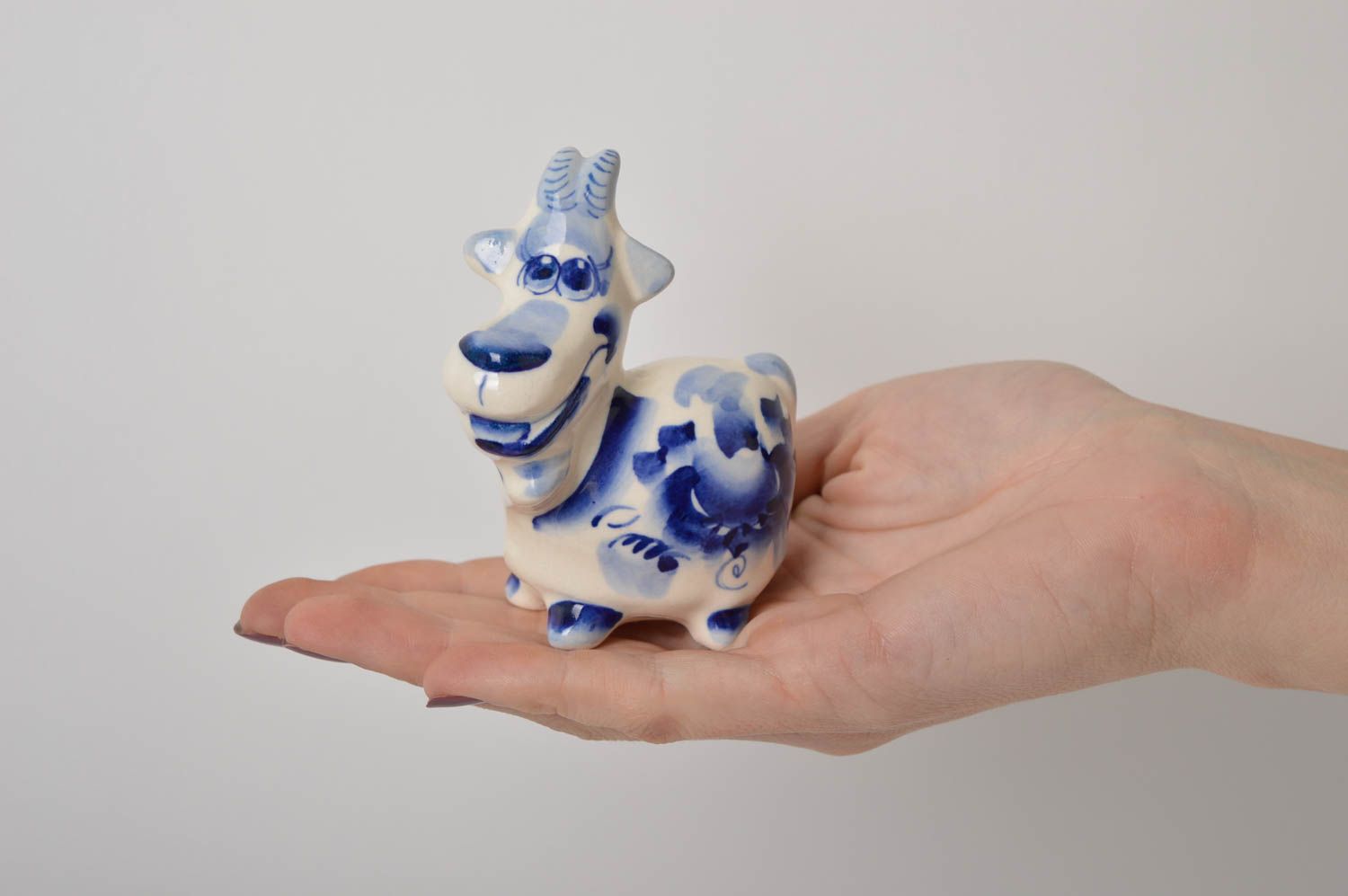Figura de cerámica hecha a mano accesorio para el hogar regalo original foto 5