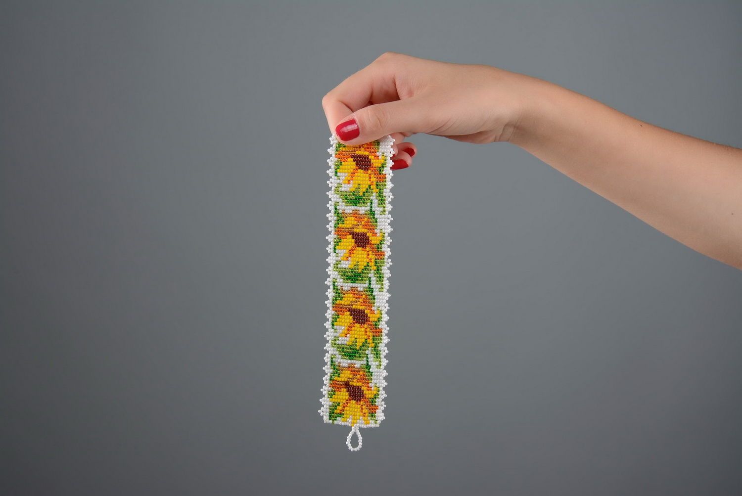 Armband Sonnenblumen foto 5
