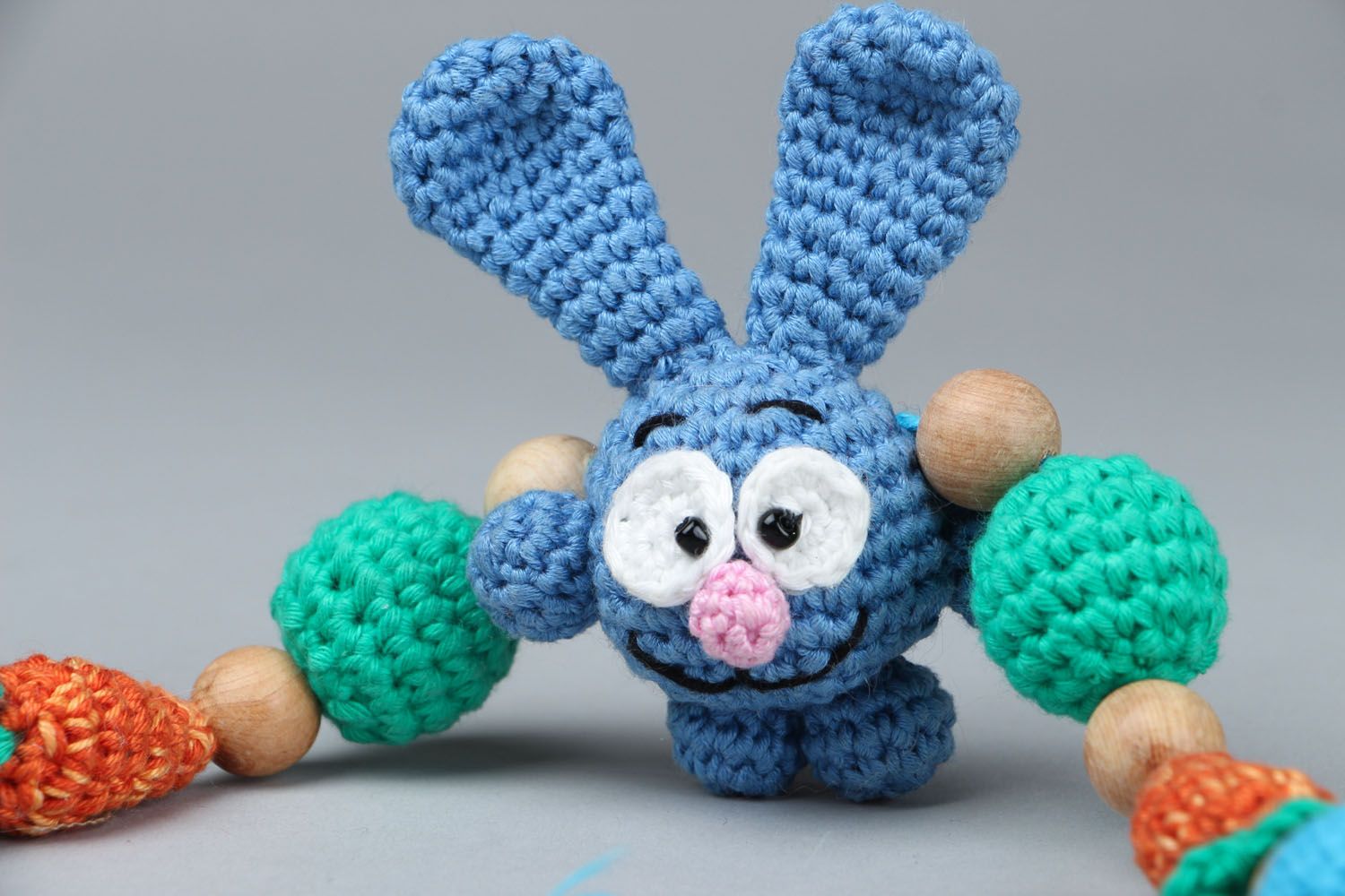 Sling bead necklace Bunny photo 3