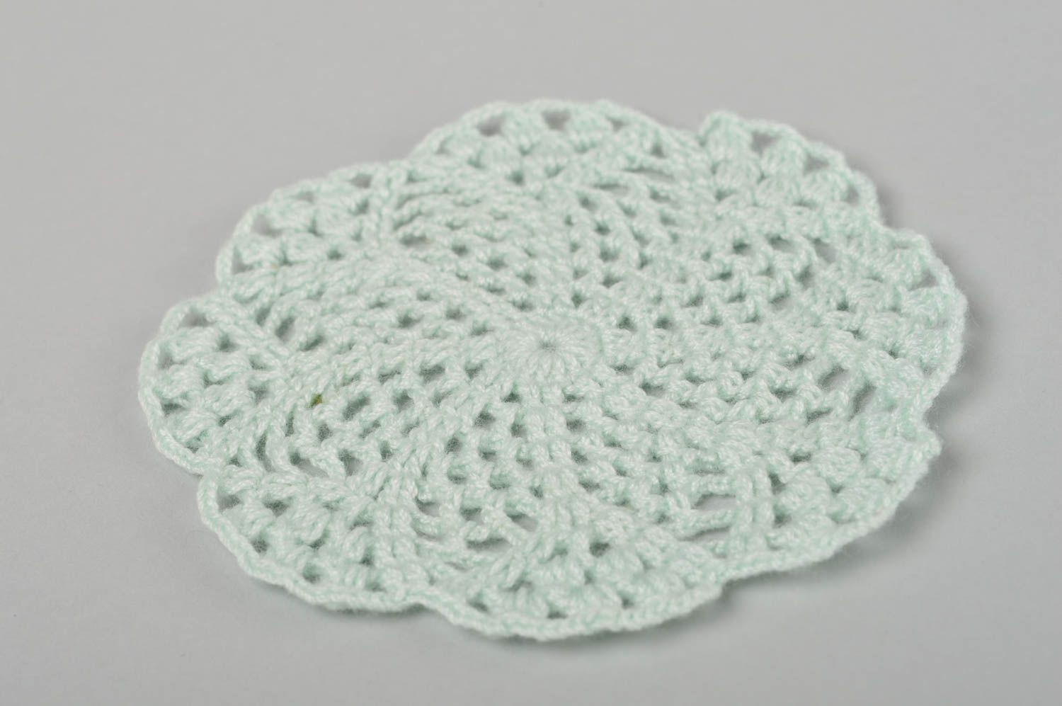 Handmade napkin designer napkin crocheted napkin kitchen accessory table napkin photo 2