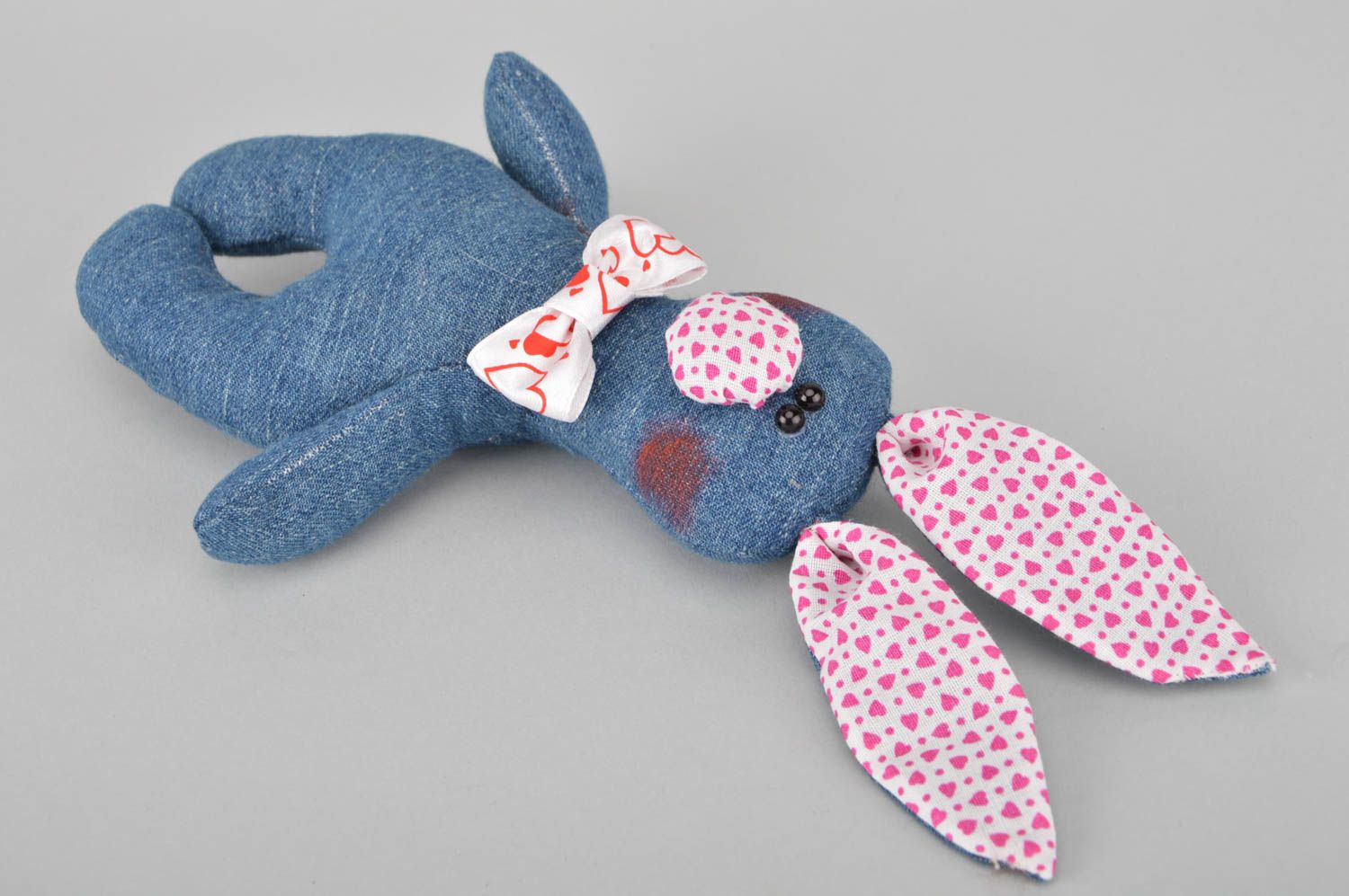 Conejo de peluche artesanal regalo original para niños decoración de dormitorio foto 2