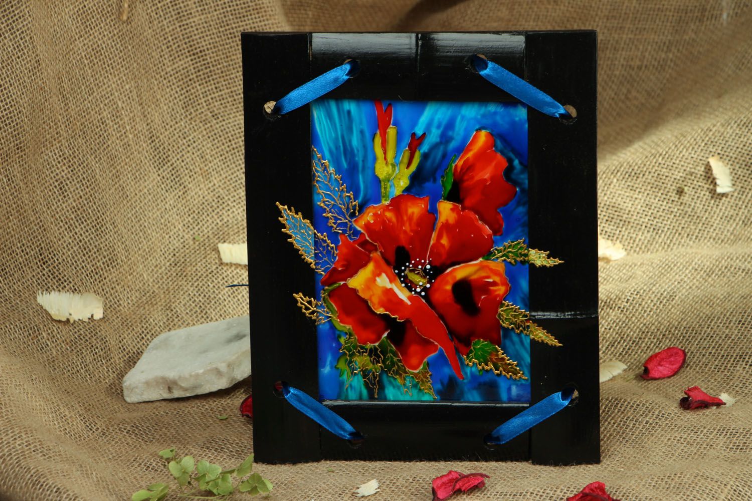 Stained glass painting photo 5