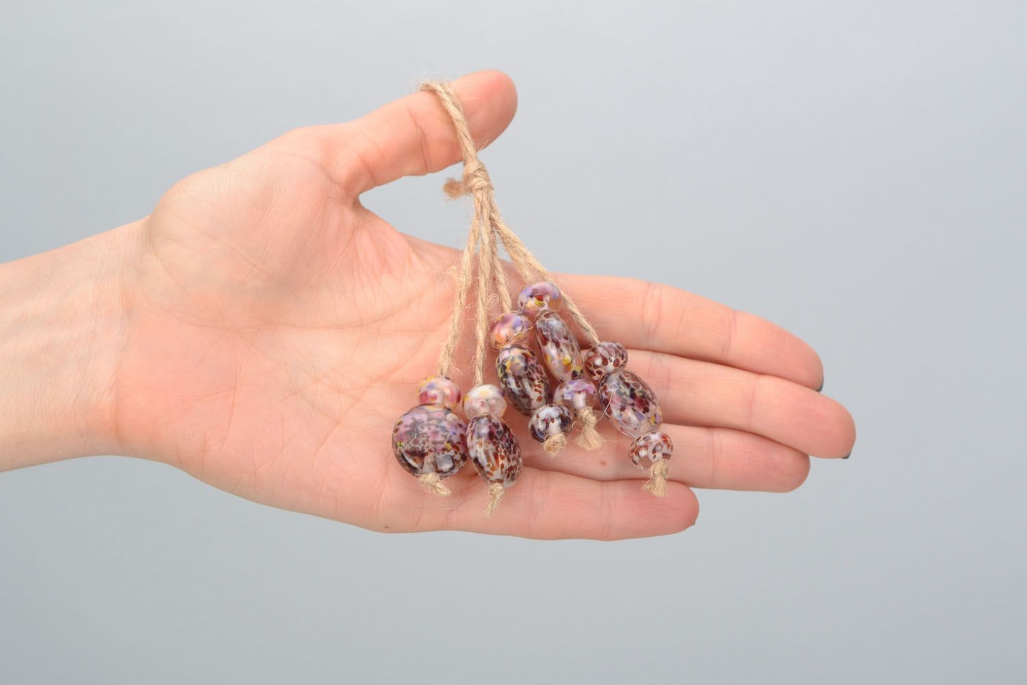 Fourniture verre chalumeau ensemble de perles fantaisie originales photo 3