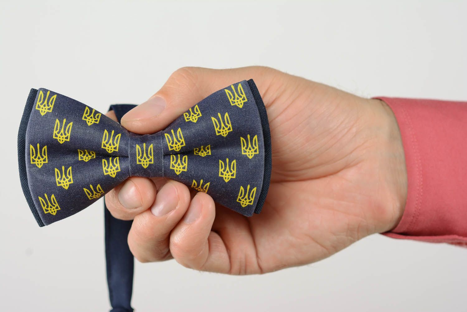 Bow tie with digital print photo 5