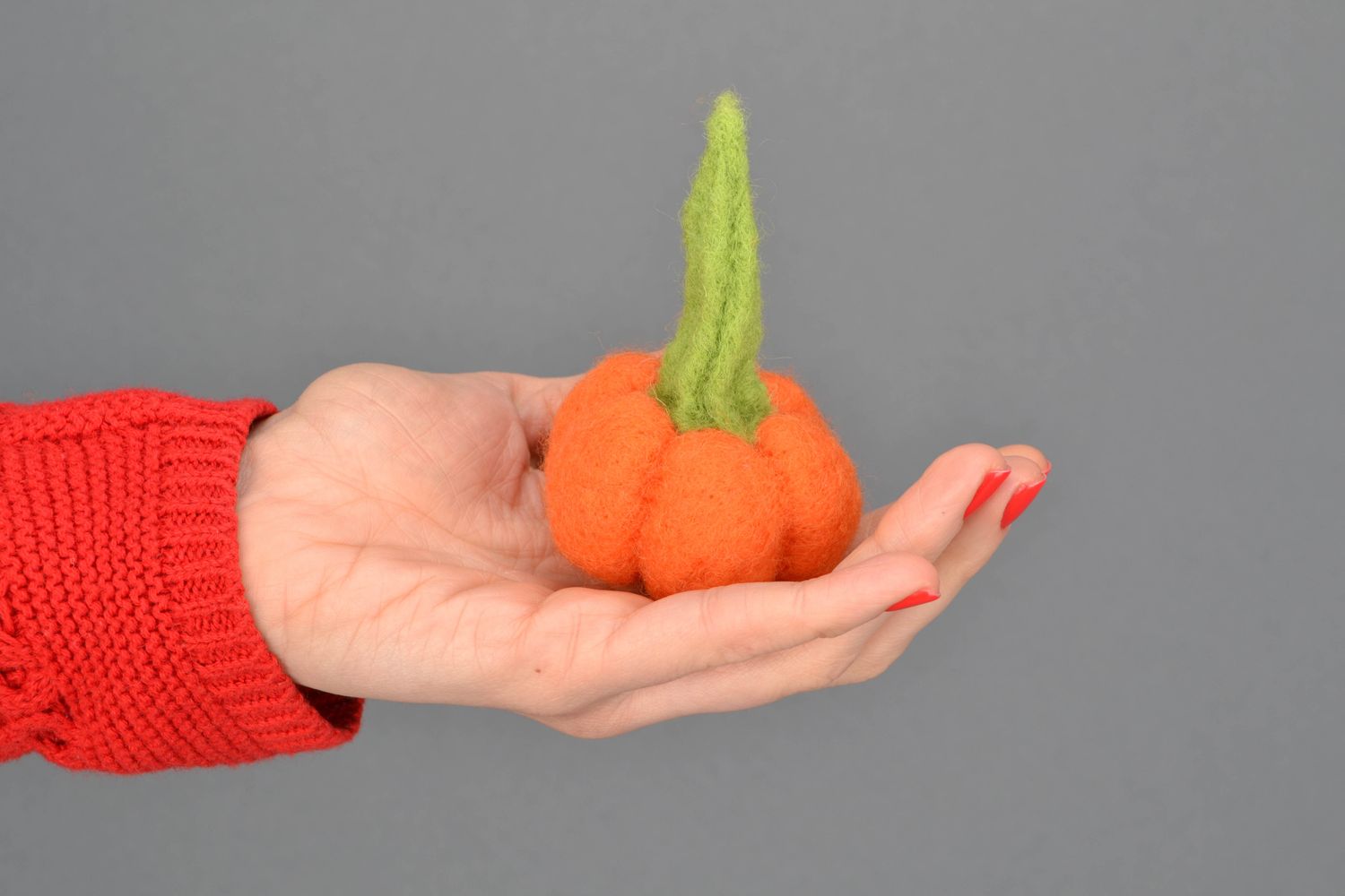 Felt toy Pumpkin photo 2