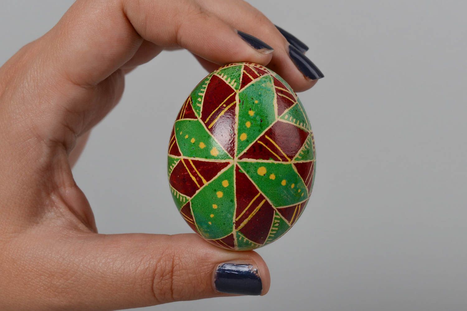 Пасхальное яйцо ручной работы расписное домашний декор украшения к Пасхе фото 5