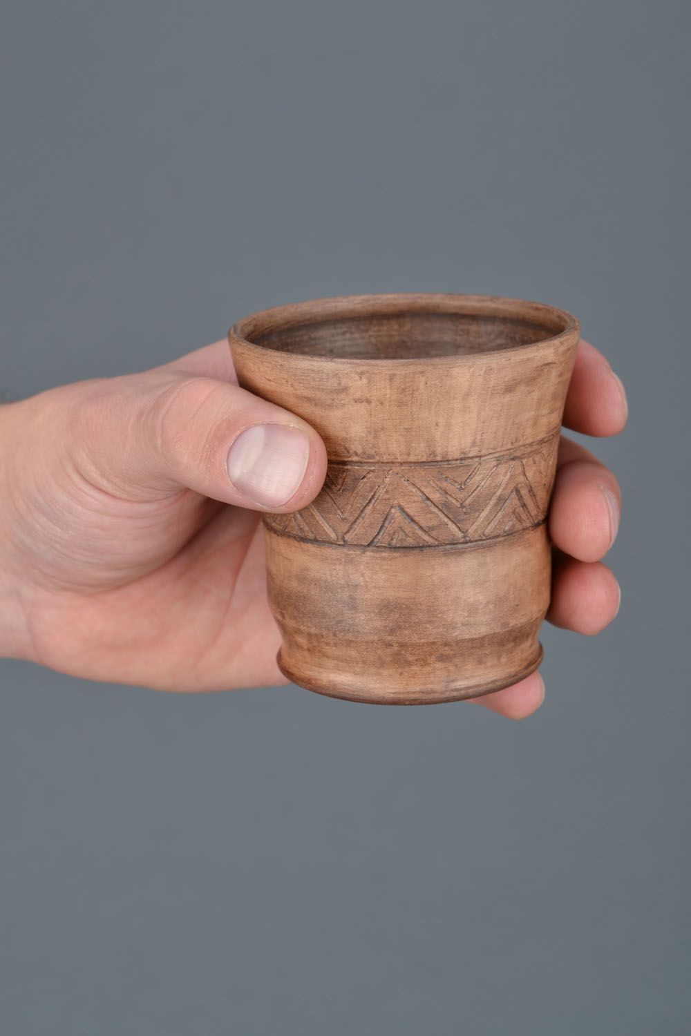 Vaso de cerámica artesanal foto 2