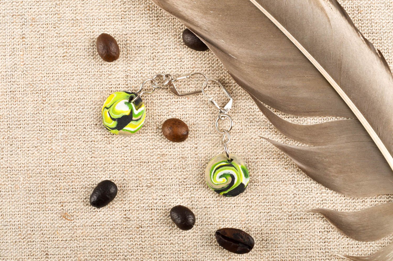 Handmade jewellery fashion accessories designer earrings cool earrings gift idea photo 1