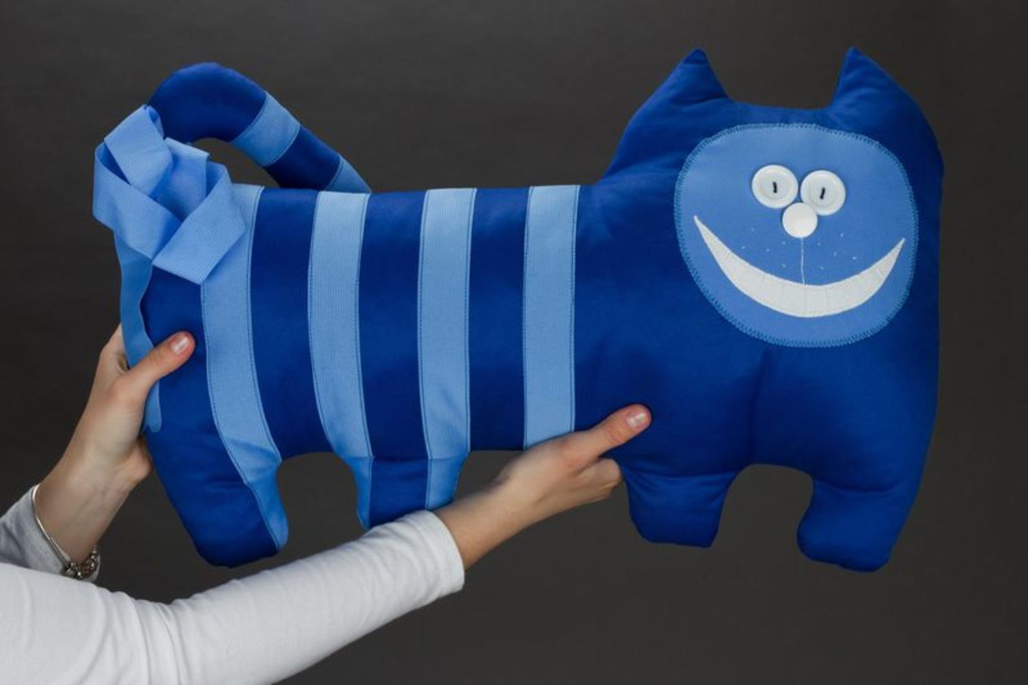 Подушка-игрушка Синий кот фото 4