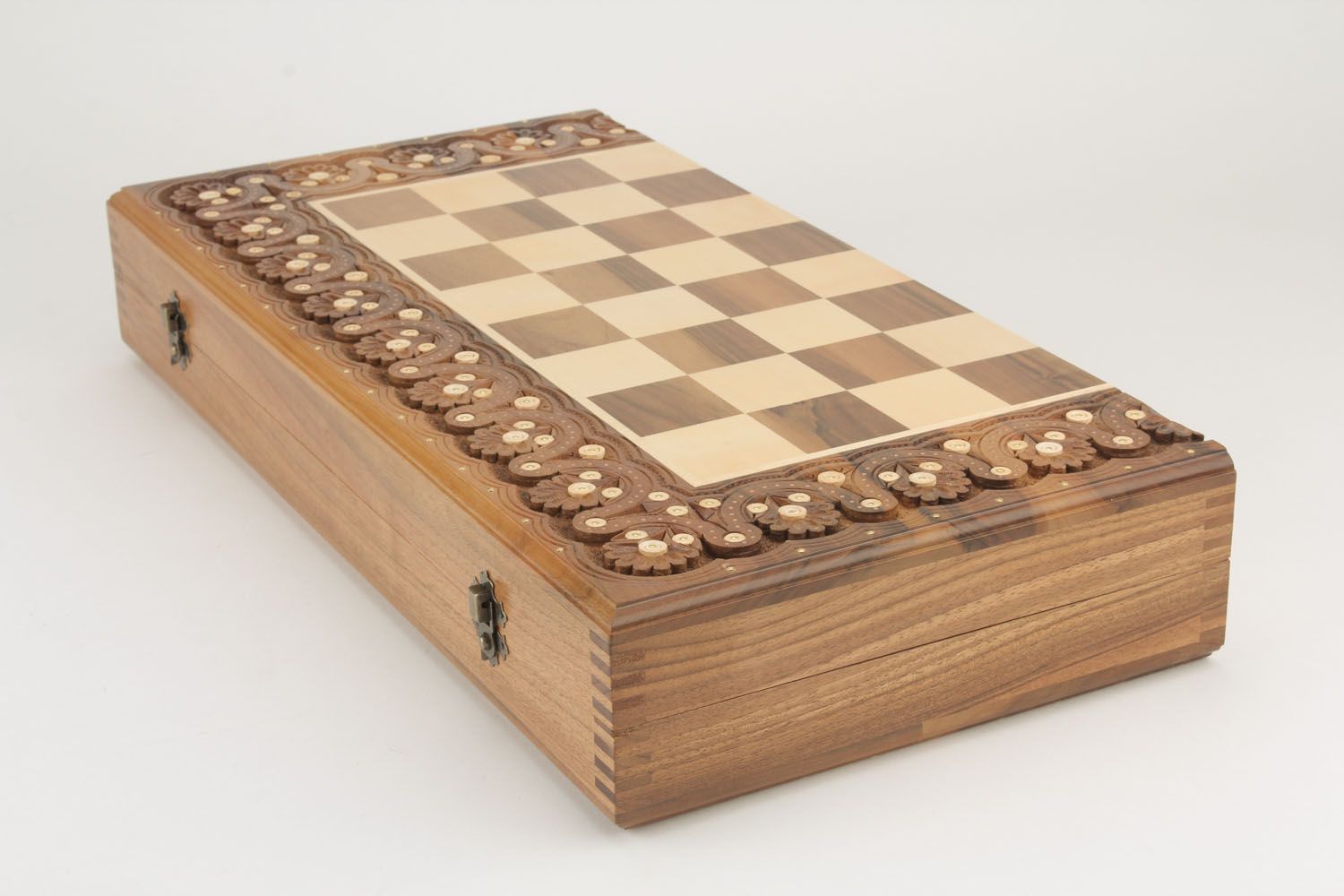Wooden set of board games photo 1