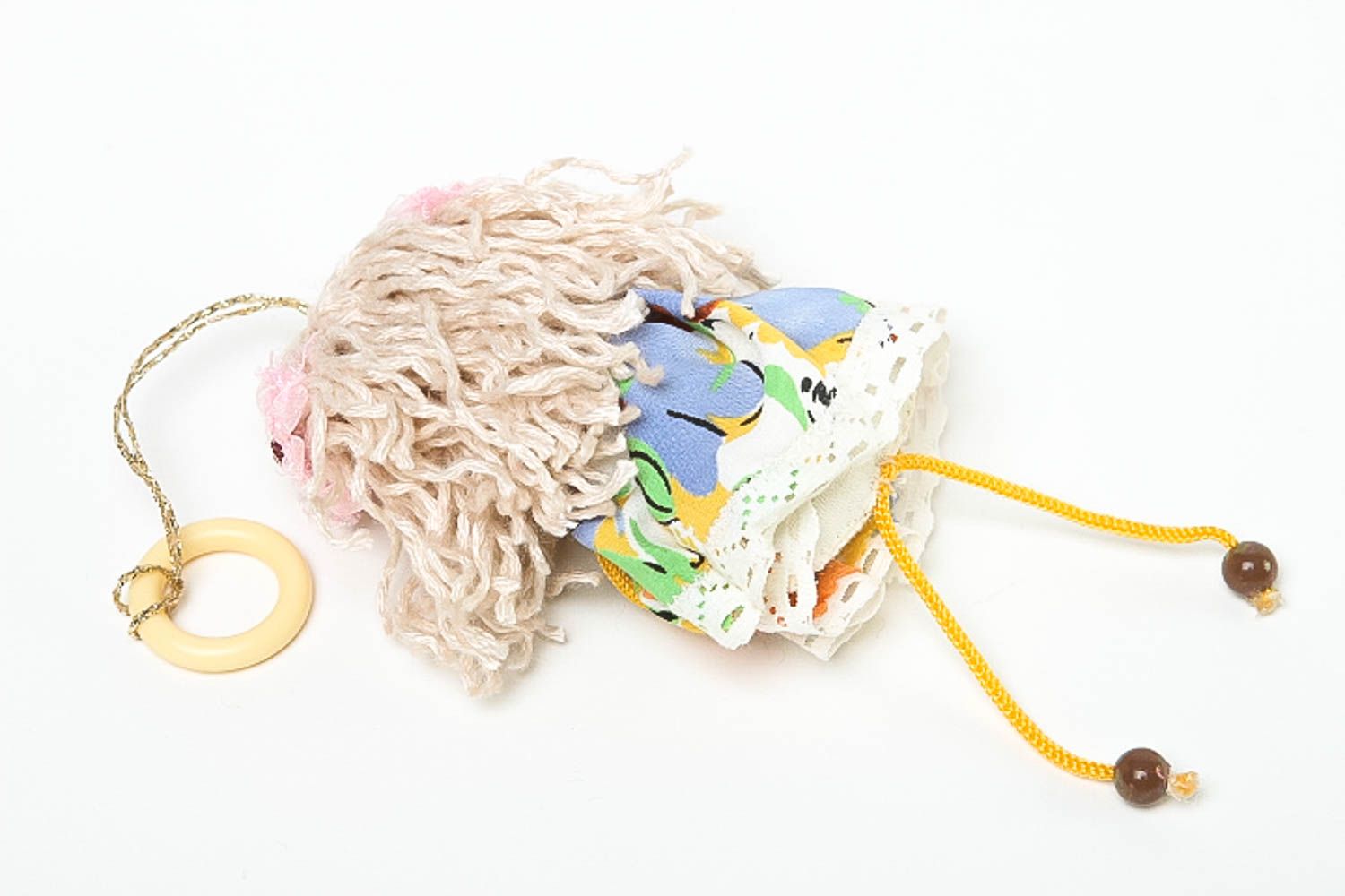Beautiful handmade rag doll cute soft toys stuffed toy for kids wall hanging photo 4