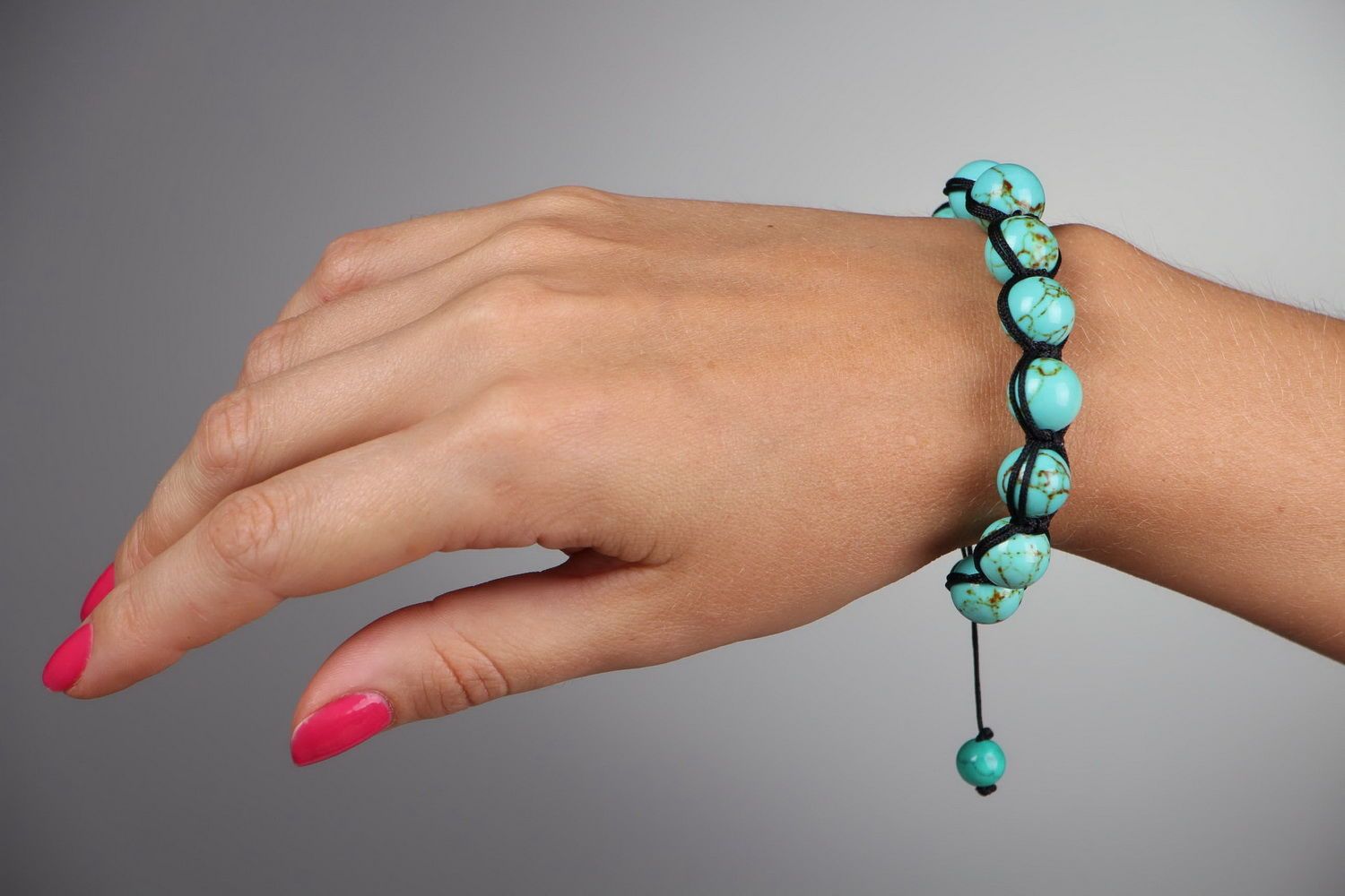 Bracelet made from turquoise photo 5