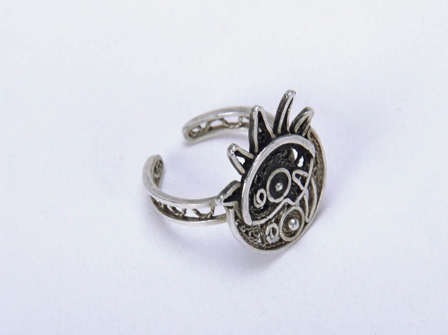 Серебряное кольцо  фото 4