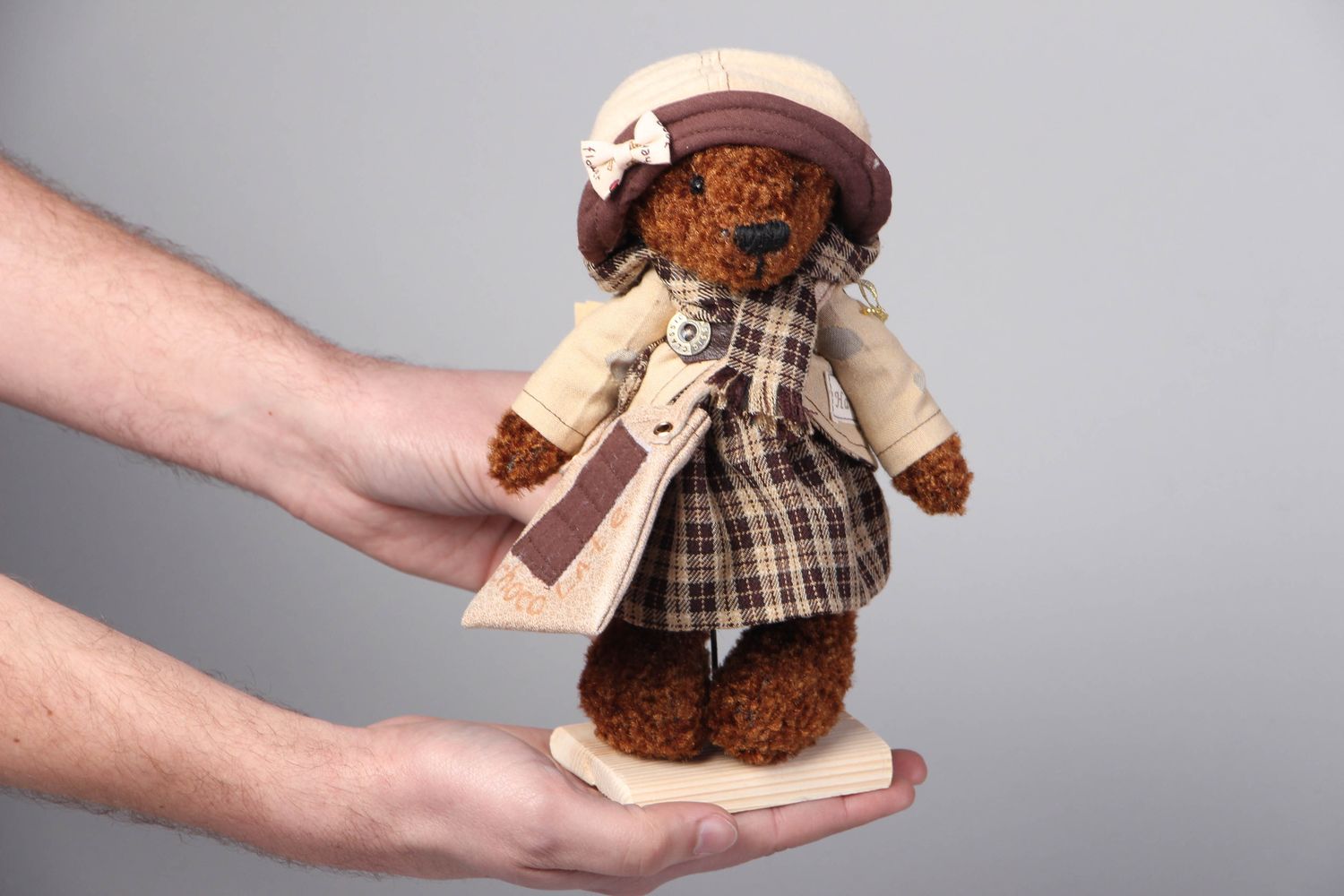 Soft toy with stand Bear photo 4