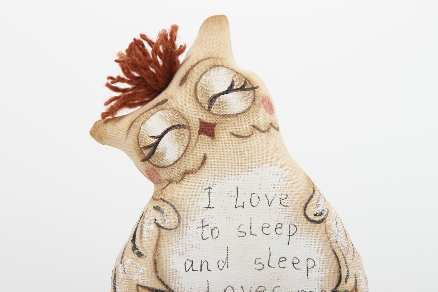Handmade soft toy owl toy nursery decor souvenir ideas stuffed animals photo 3