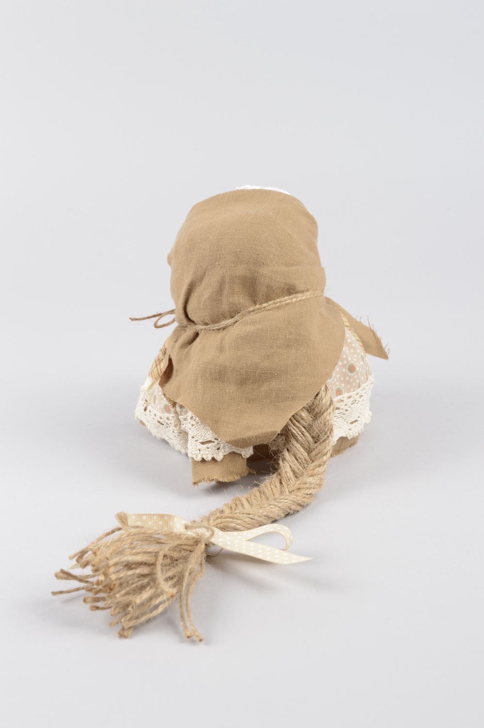 Muñeca de trapo protectora hecha a mano decoración de hogar regalo original foto 4