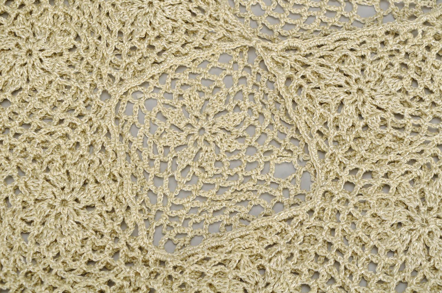 Tunique beige tricotée photo 4