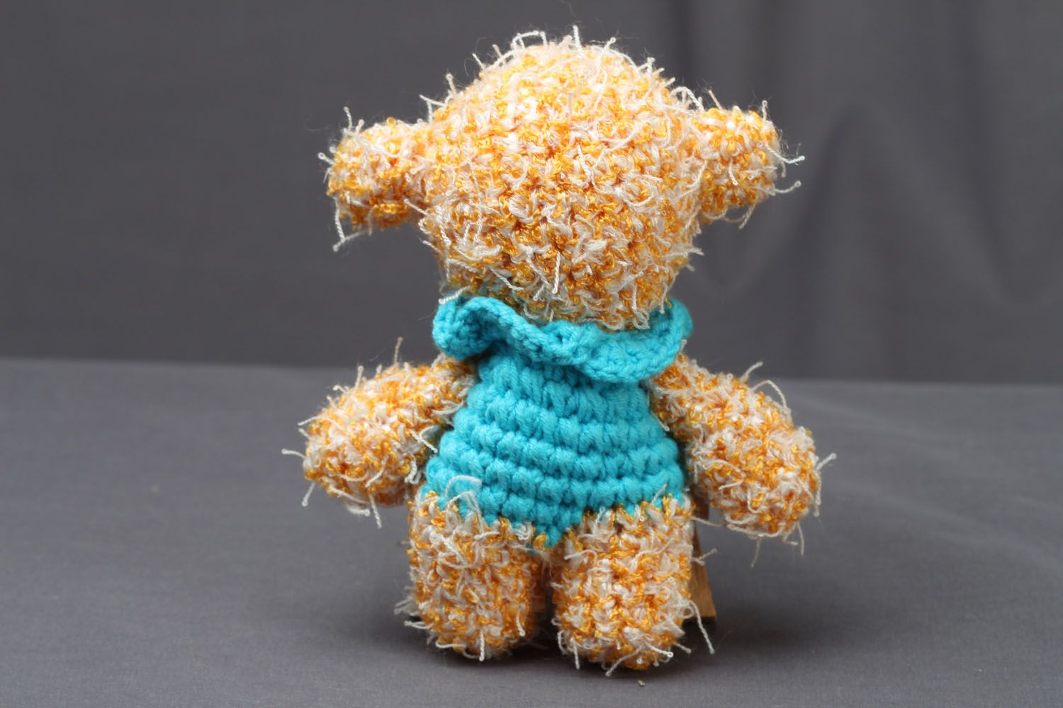 Homemade crochet toy Little Bear photo 3