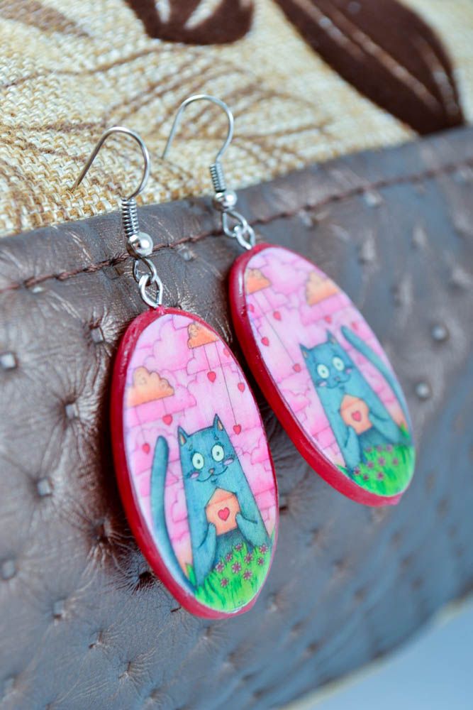 Handmade earrings dangling earrings designer jewelry best gifts for girls photo 1