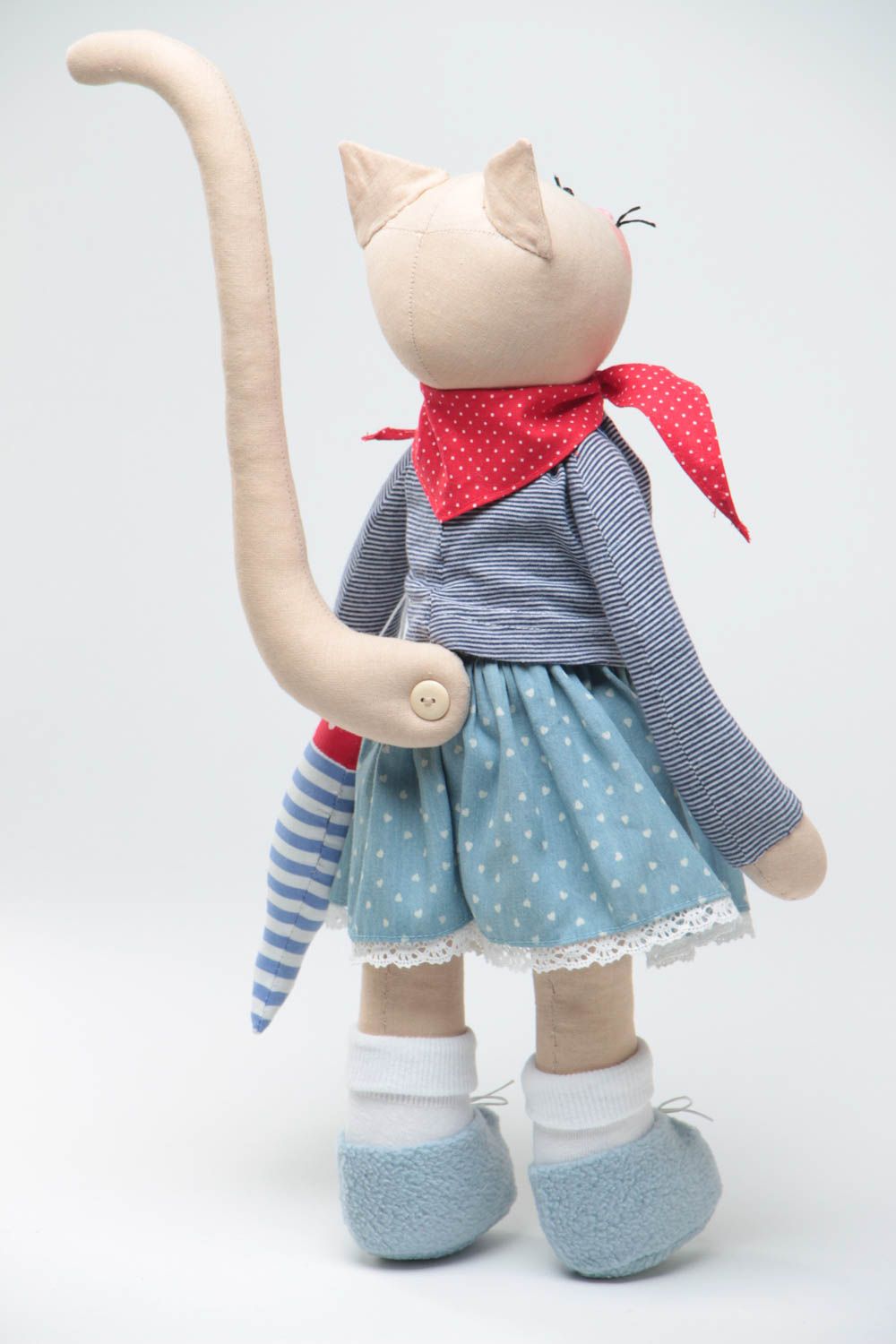 Muñeco de peluche original hecho a mano decorativo para niños estiloso bonito foto 4