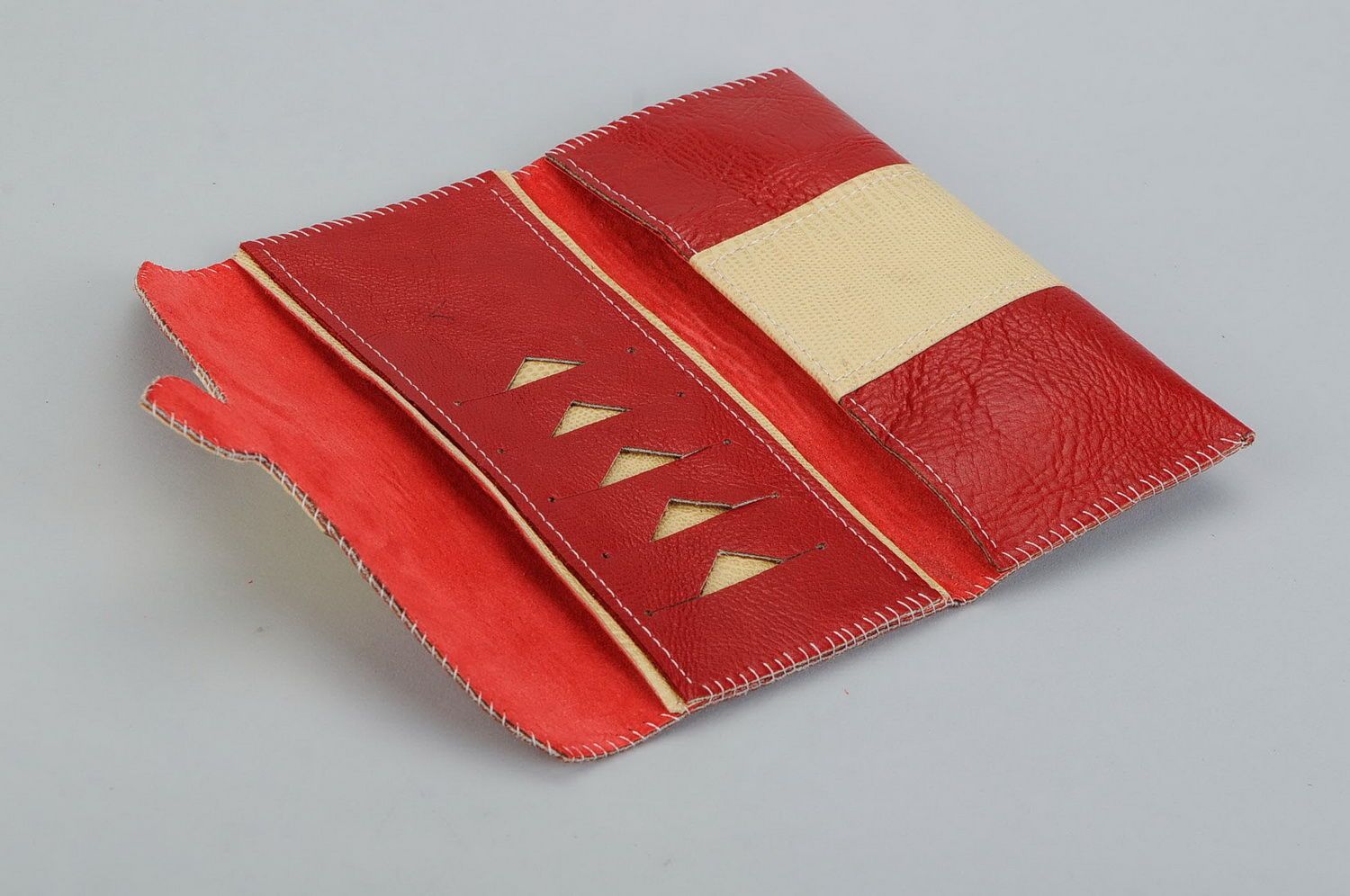 Women's leather wallet photo 4