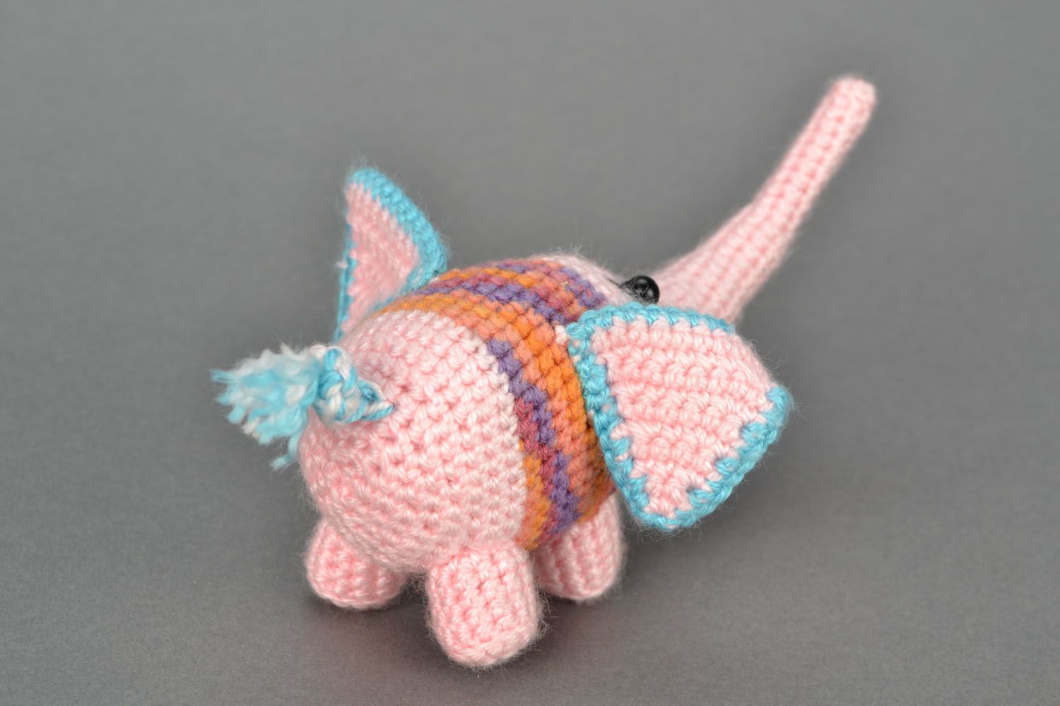 Crochet soft toy Elephant photo 5