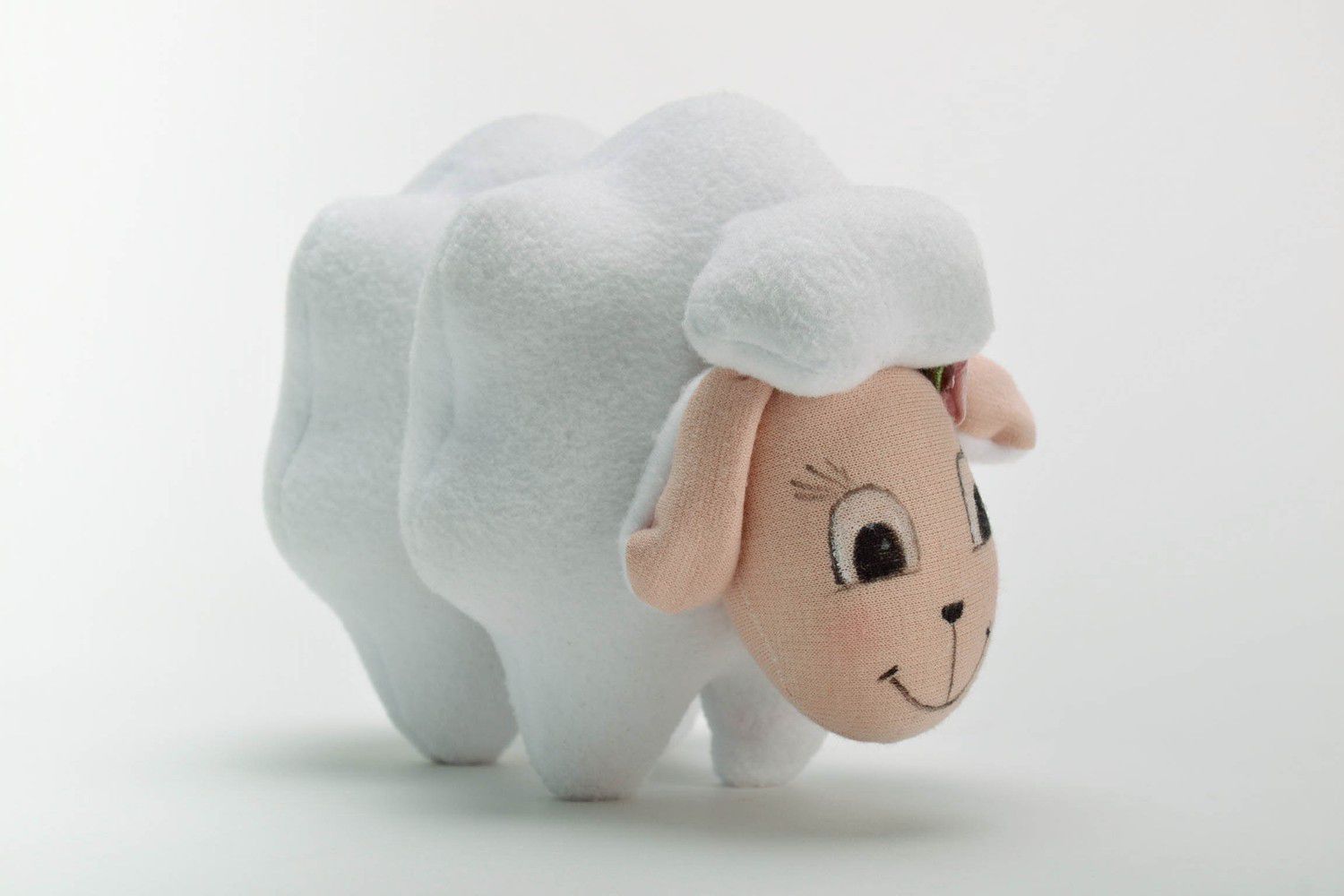 Mouton en tissu polaire fait main Dolly photo 2