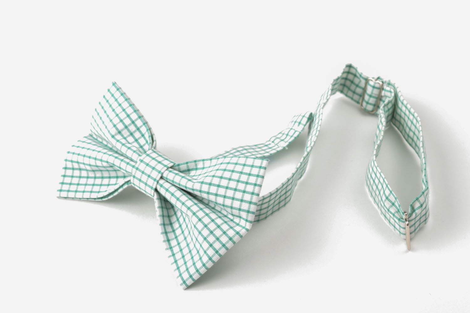Checkered bow tie photo 3