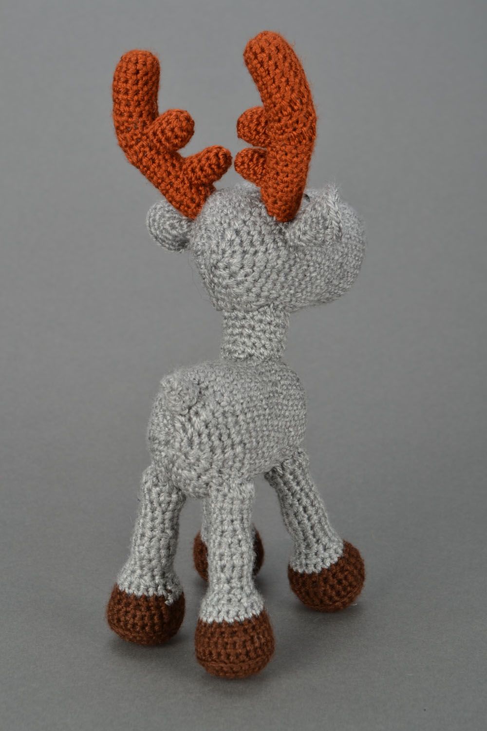 Soft crochet toy Elk photo 5