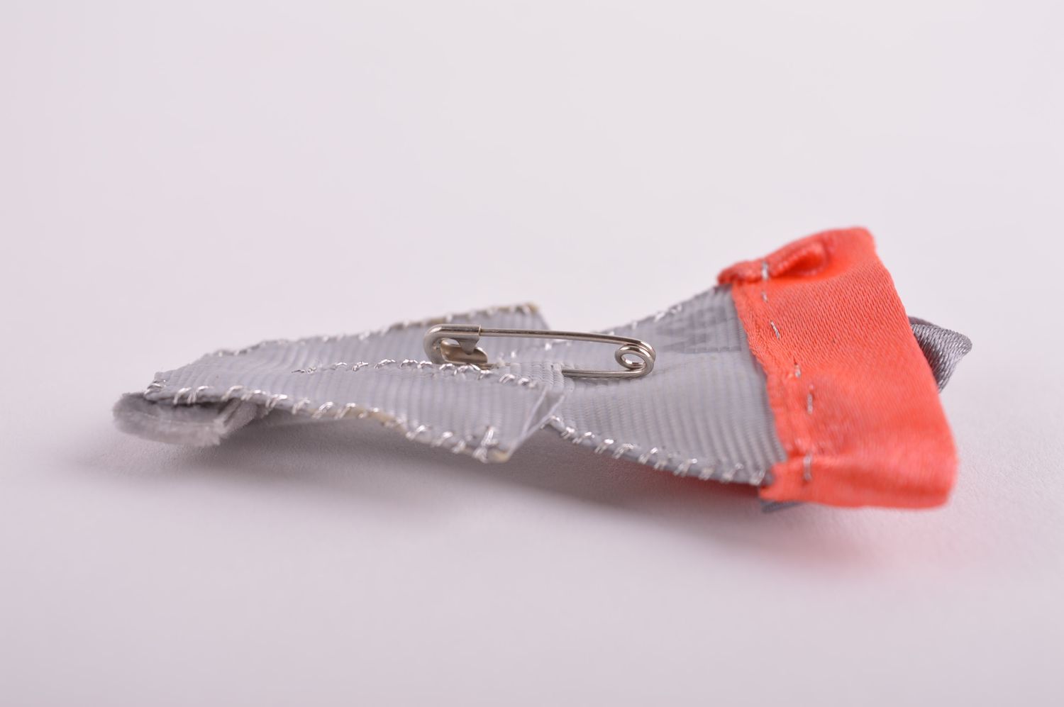 Broche hecho a mano accesorio de moda de cintas regalo original para mujer foto 5