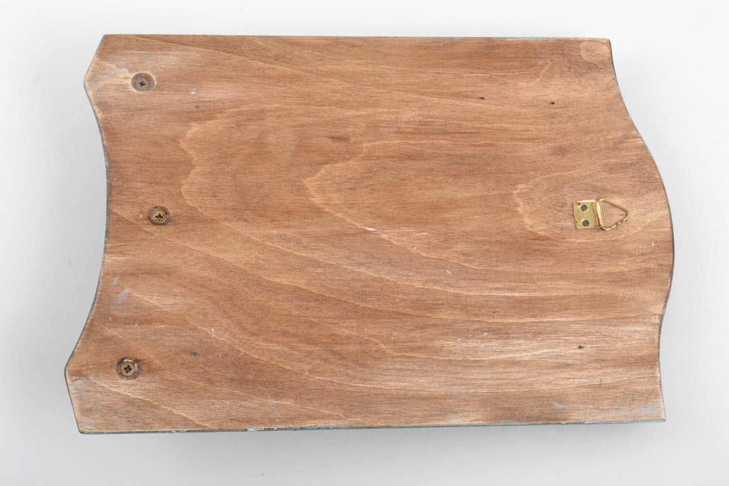 Schlüsselbrett aus Holz handmade Wandhaken für Schlüssel Haus Deko Eichhörnchen foto 3
