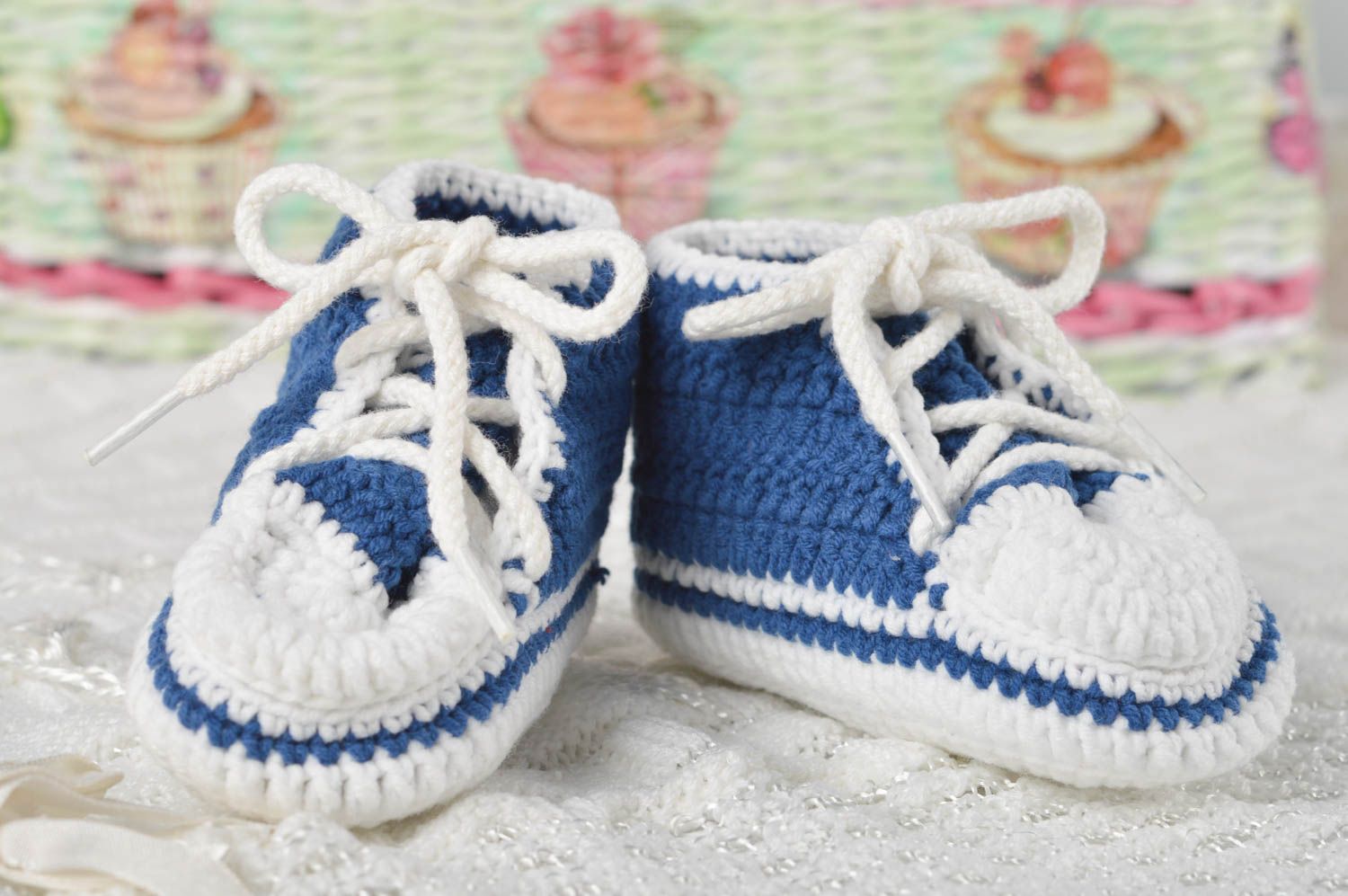 Handmade designer baby bootees stylish home shoes for kids unusual baby bootees photo 1