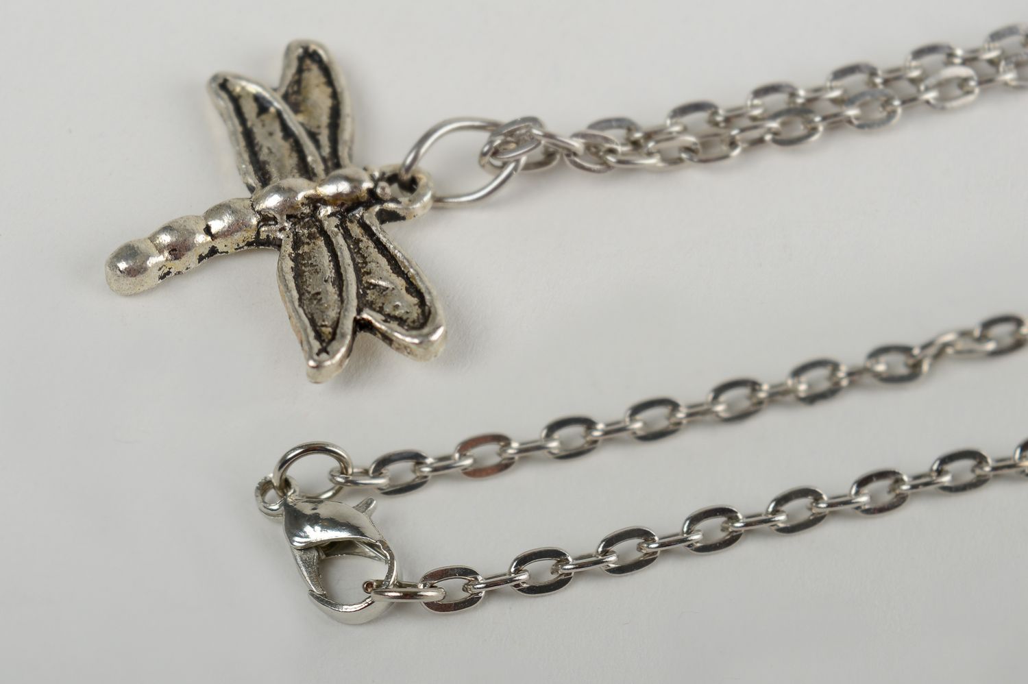Handmade vintage pendant of chain metal pendant stylish accessories for women photo 3