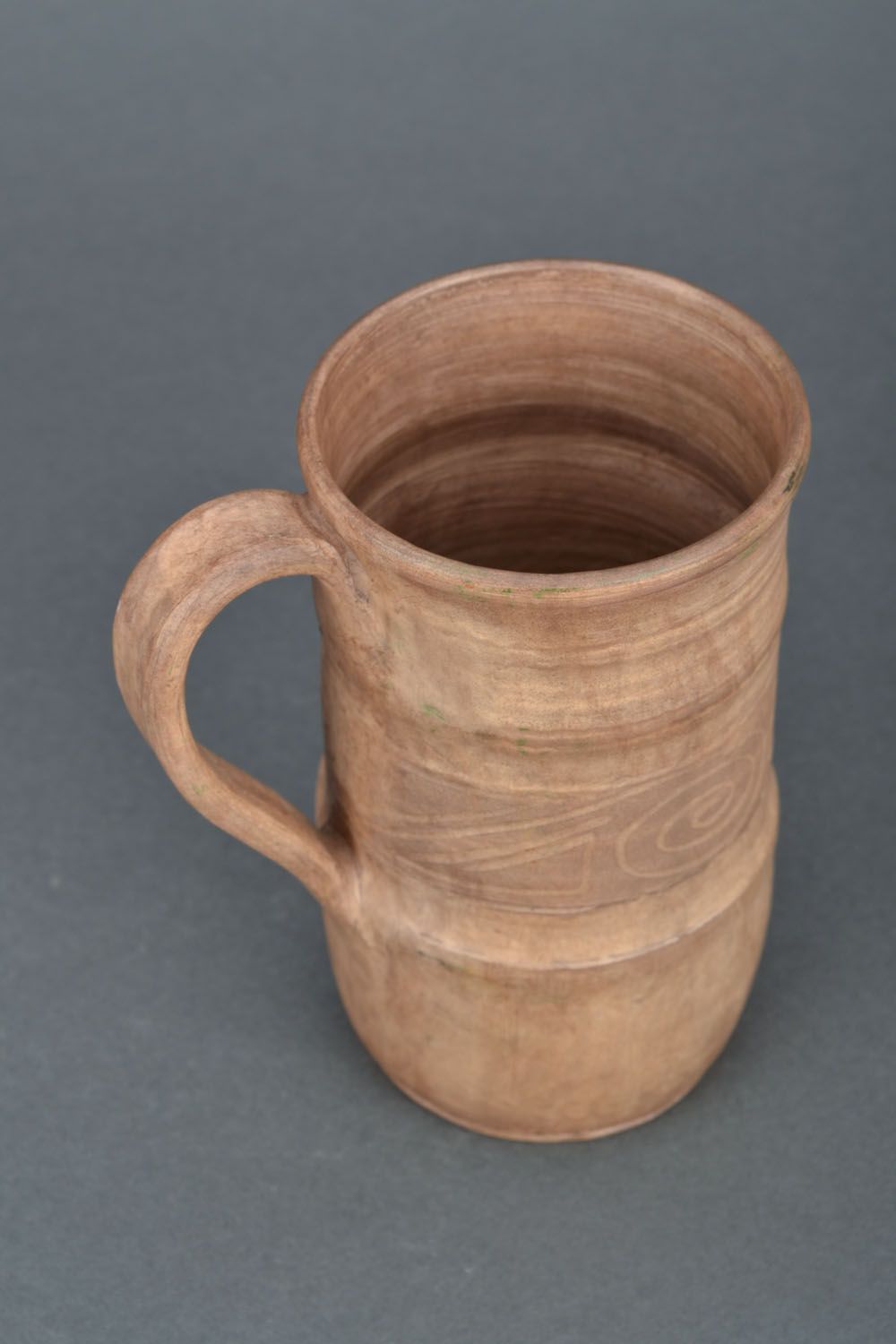 Ceramic beer mug kilned with milk photo 5