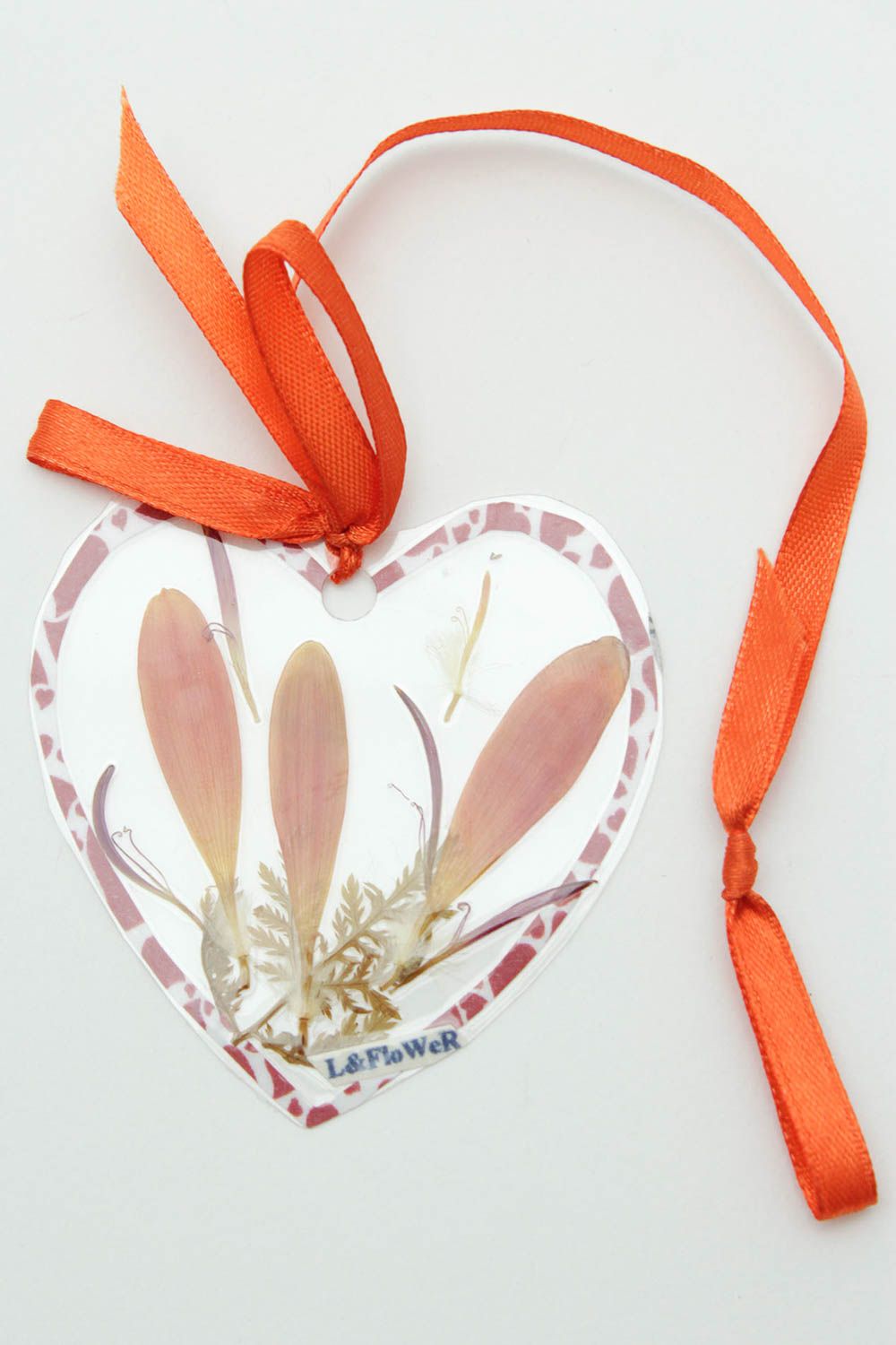 Декоративное сердце ручной работы сердце с цветами декор для дома авторский фото 3
