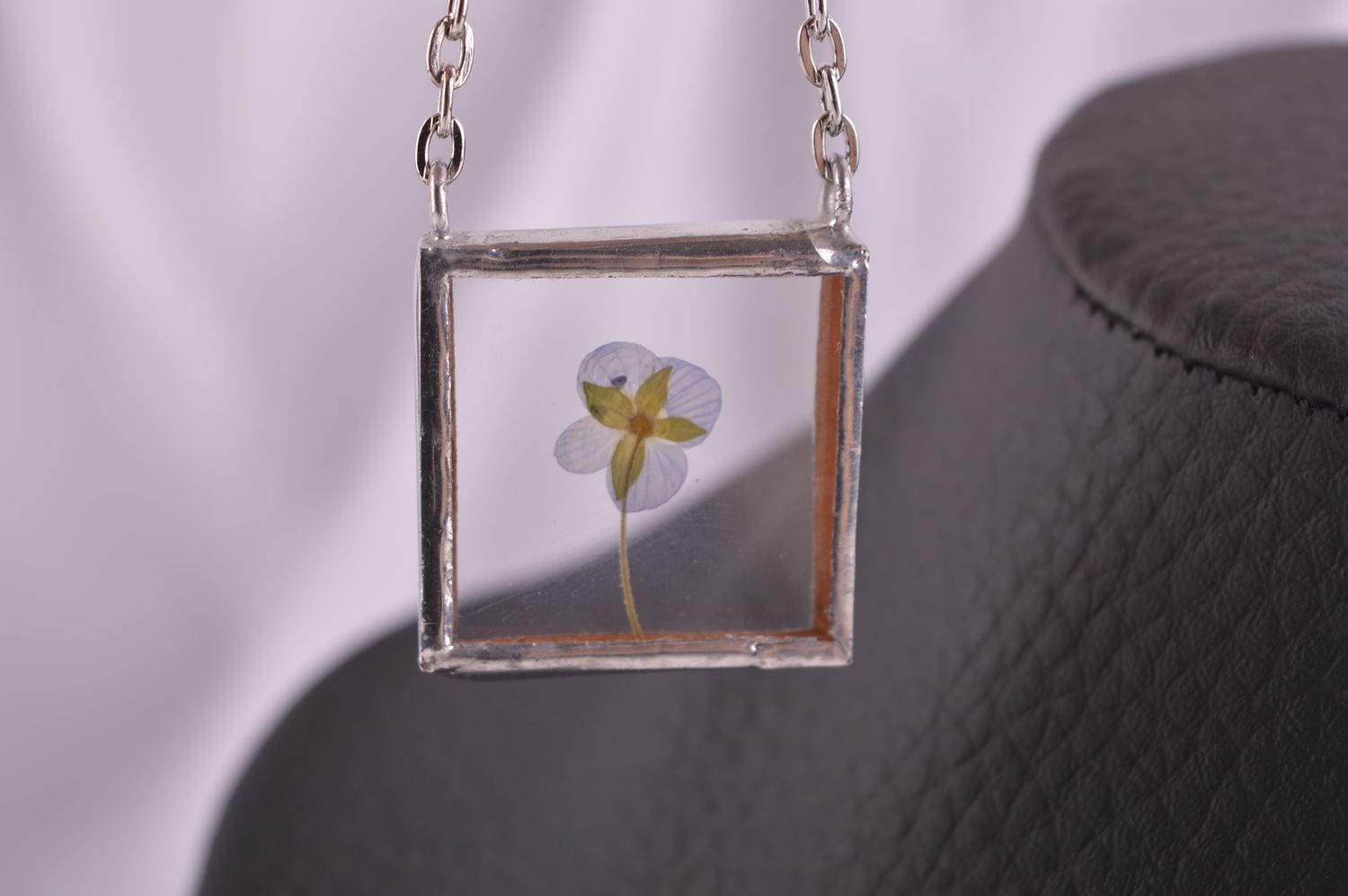 Beautiful handmade glass pendant artisan jewelry glass art ideas small gifts photo 2