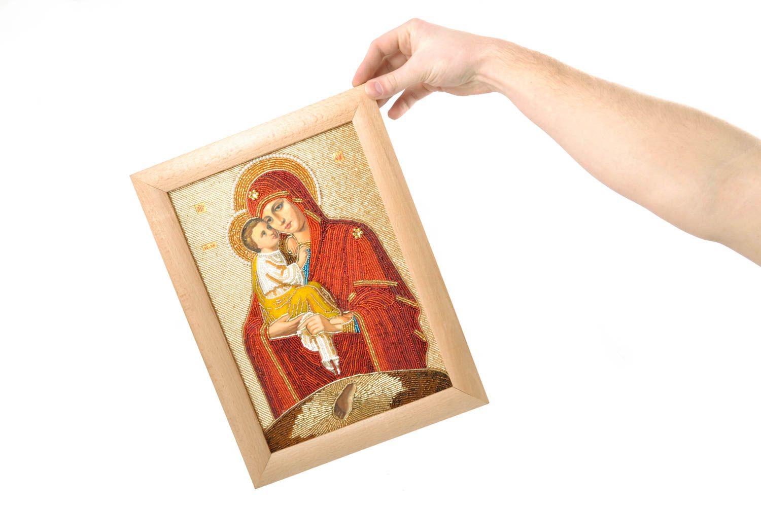 Православная икона бисером фото 5
