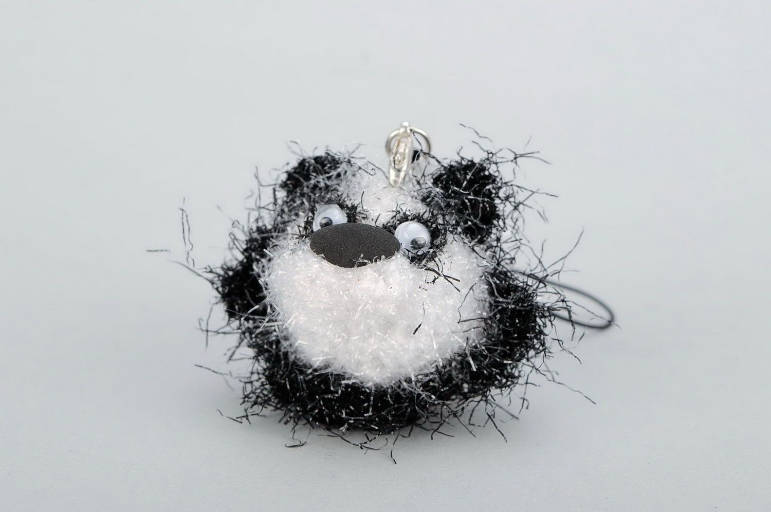 Crochet keychain Panda photo 3