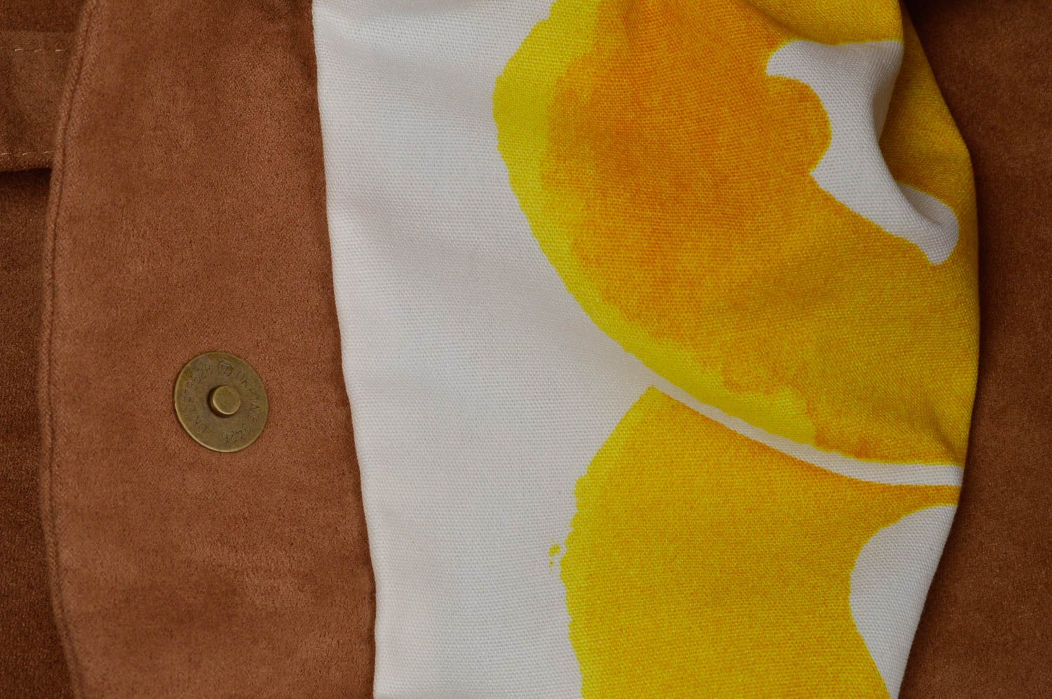 Beautiful handmade fabric bag shoulder bag design fashion trends gift ideas photo 3